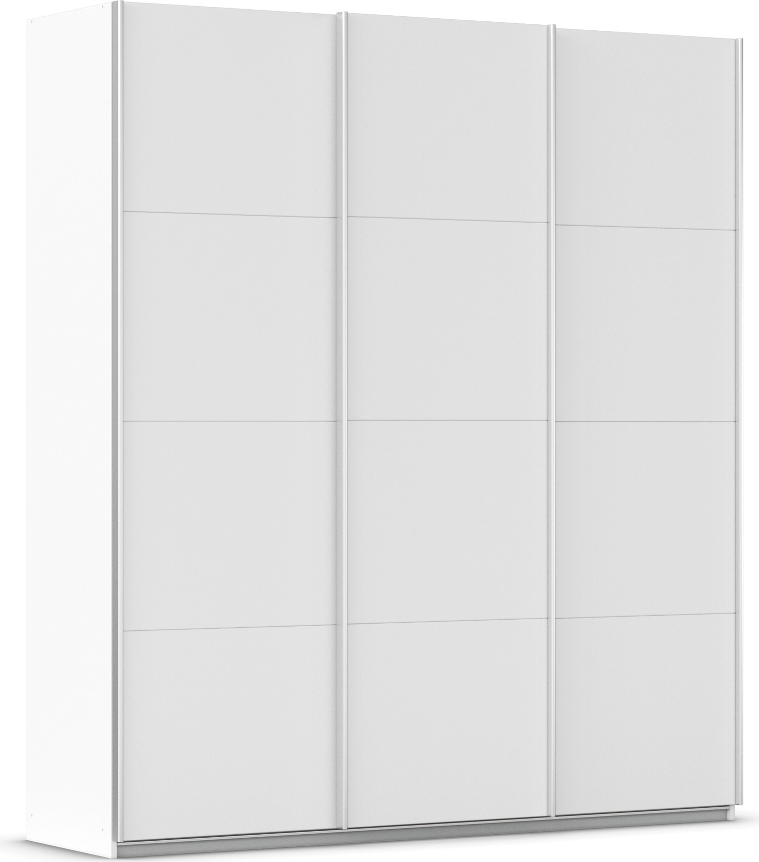 OTTO home Schwebetürenschrank "Kleiderschrank Schrank Garderobe AGORDO mit Dekor- oder Hochglanzfront" Breiten 203/271/315/360 cm in drei Griff-Farben - NEU: Farbe SCHWARZ, in 4 Breiten und 2 Höhen MADE IN GERMANY