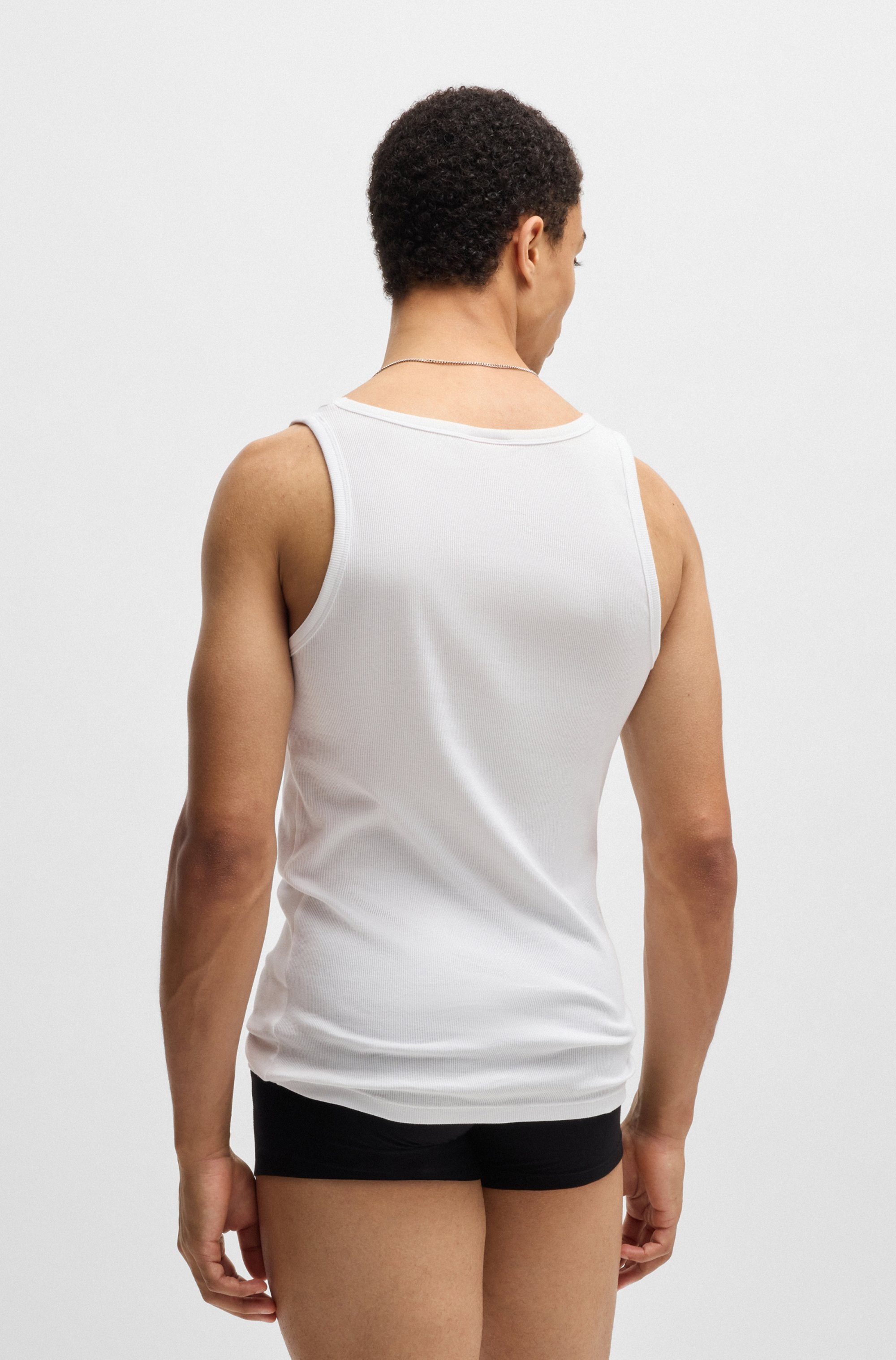 HUGO Underwear Tanktop »Twin Pack«, (Packung, 2 tlg.), mit Markenlabel in Kontrastfarbe