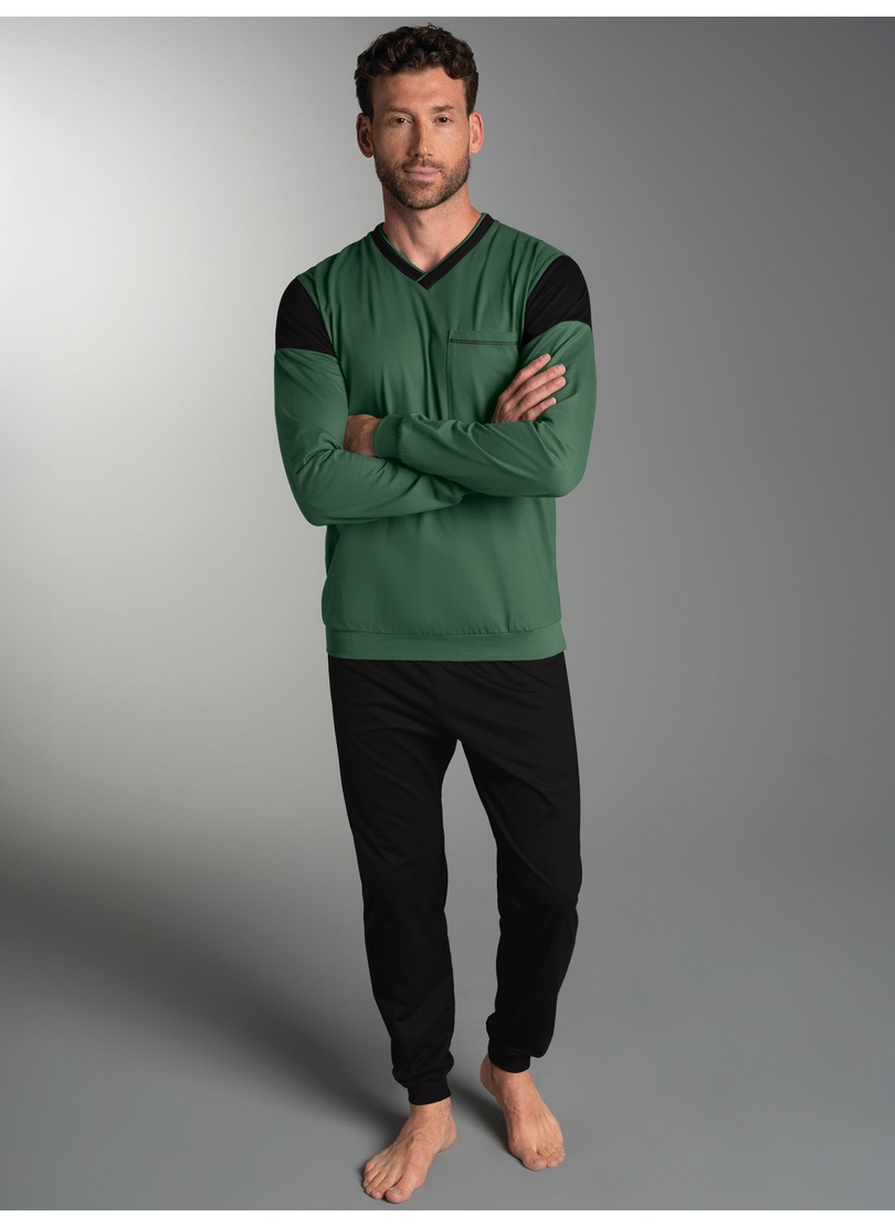 Thumbnail - Trigema Schlafanzug "TRIGEMA Schlafanzug in modischem Design" 1 tlg.