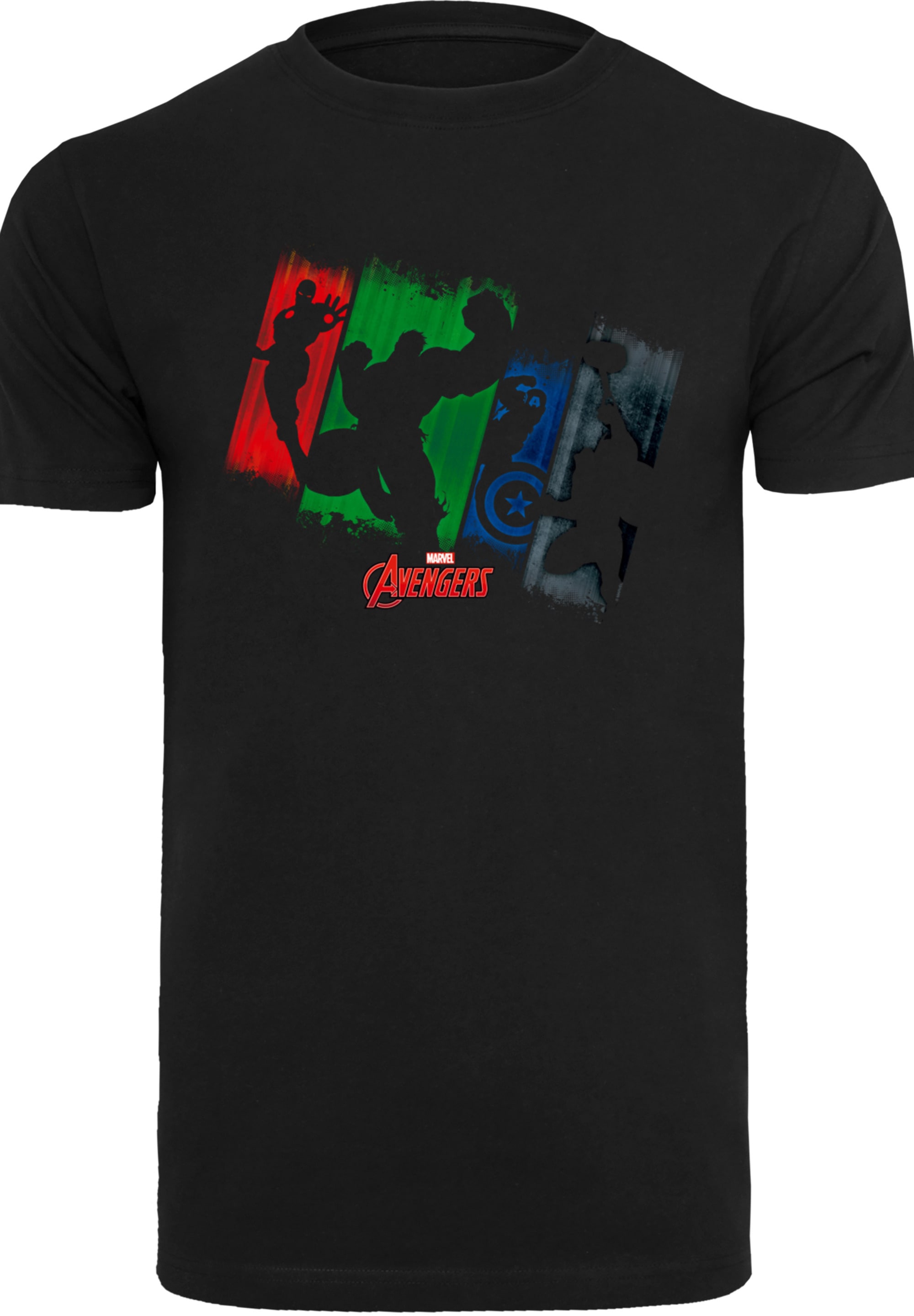 F4NT4STIC T-Shirt »'Marvel Avengers Team Punch Out'« Print