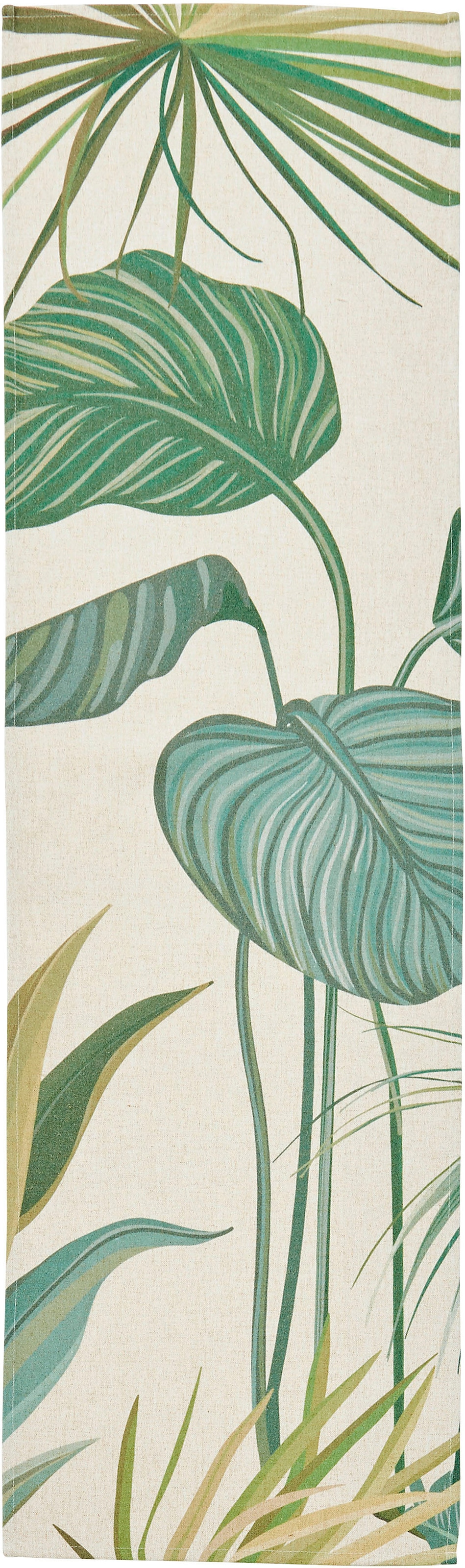 Tischläufer »Tropical Flowers, mit Blättermotiv«, (1 St.), Digitaldruck, Maße ca....