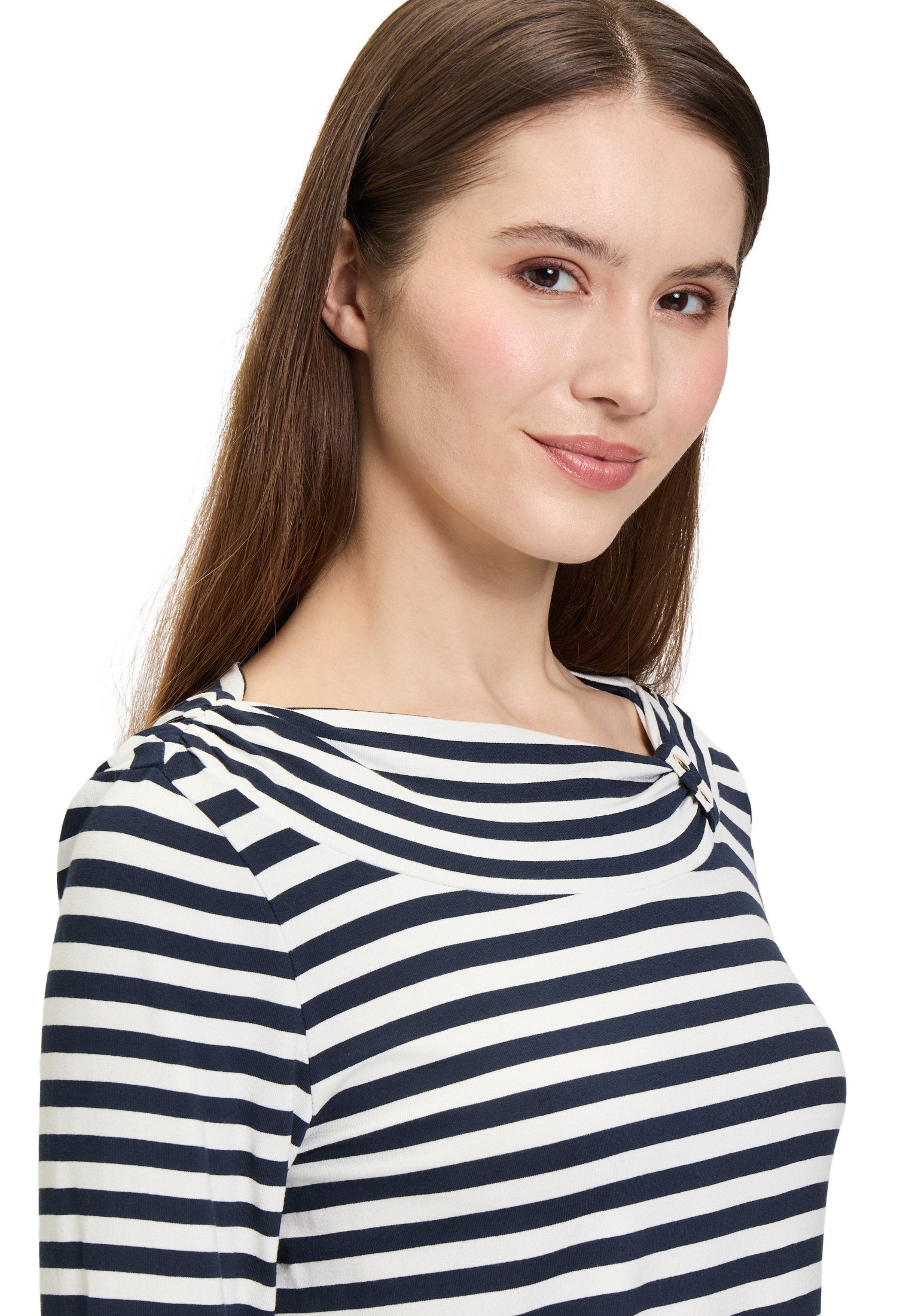 Betty Barclay 3/4-Arm-Shirt »Betty Barclay Ringelshirt mit Streifen«, (1 tlg.), Zierteil