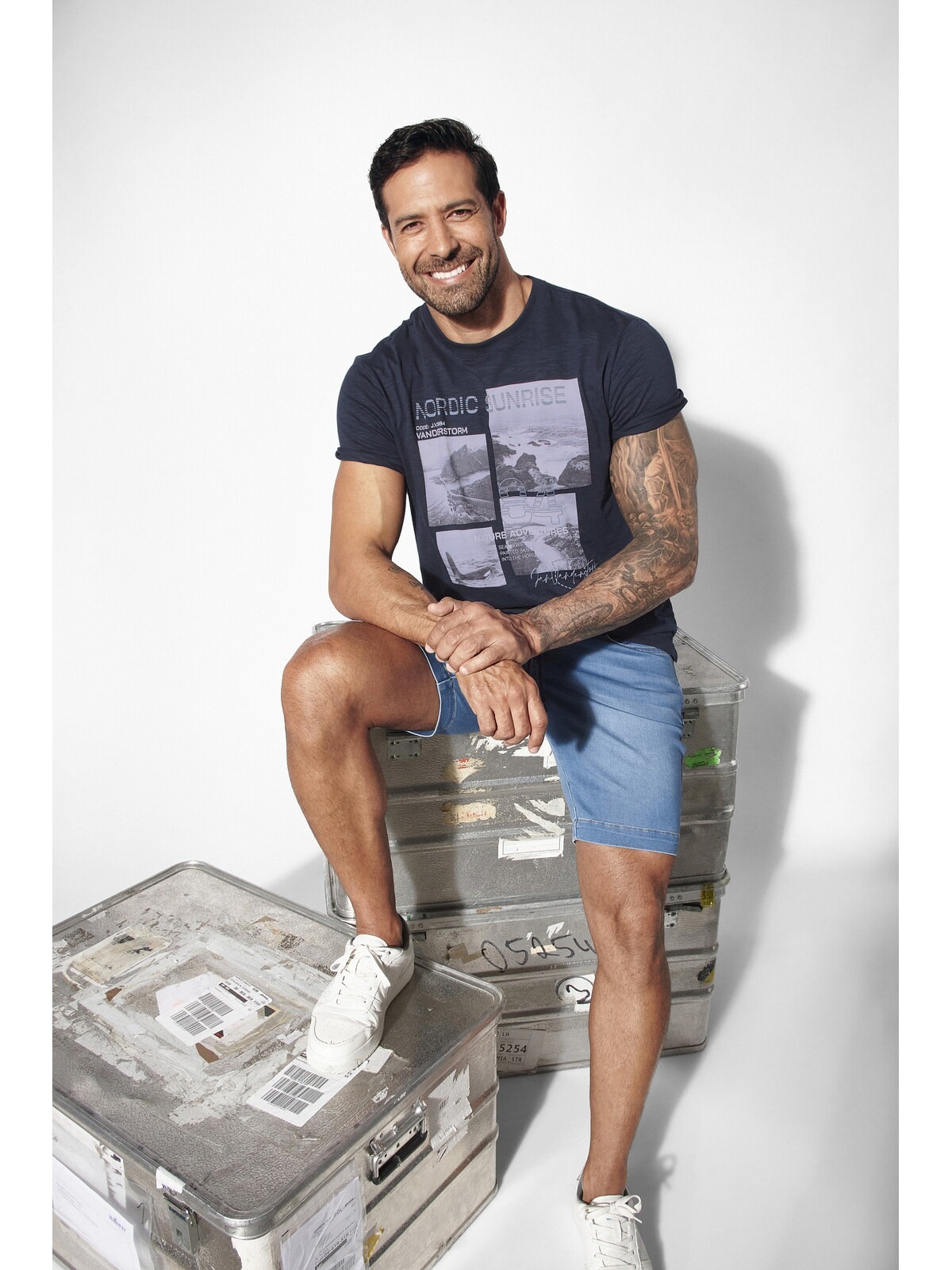 Jan Vanderstorm T-Shirt »T-Shirt INGTON«