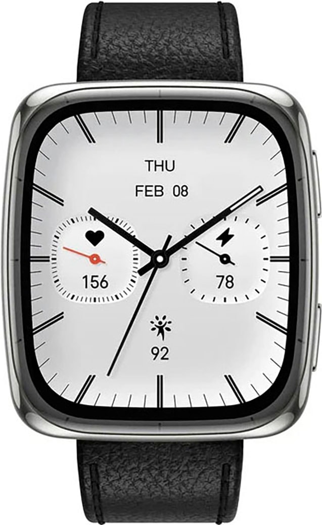 Amazfit Smartwatch »Active 2 Square«, (4,44 cm / 1,75 Zoll), Zepp OS