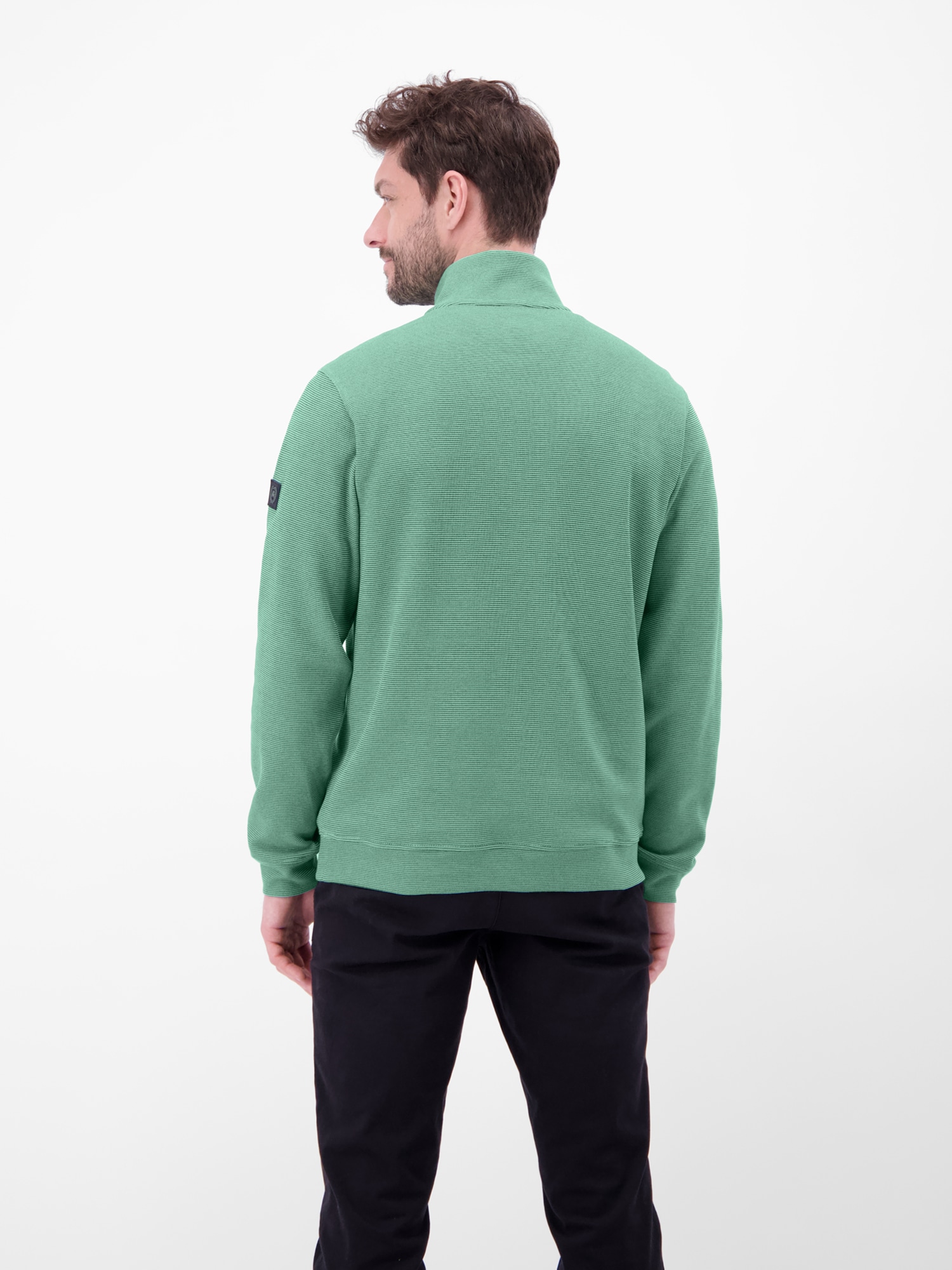 LERROS Sweatshirt »Troyer in Sweatqualität«
