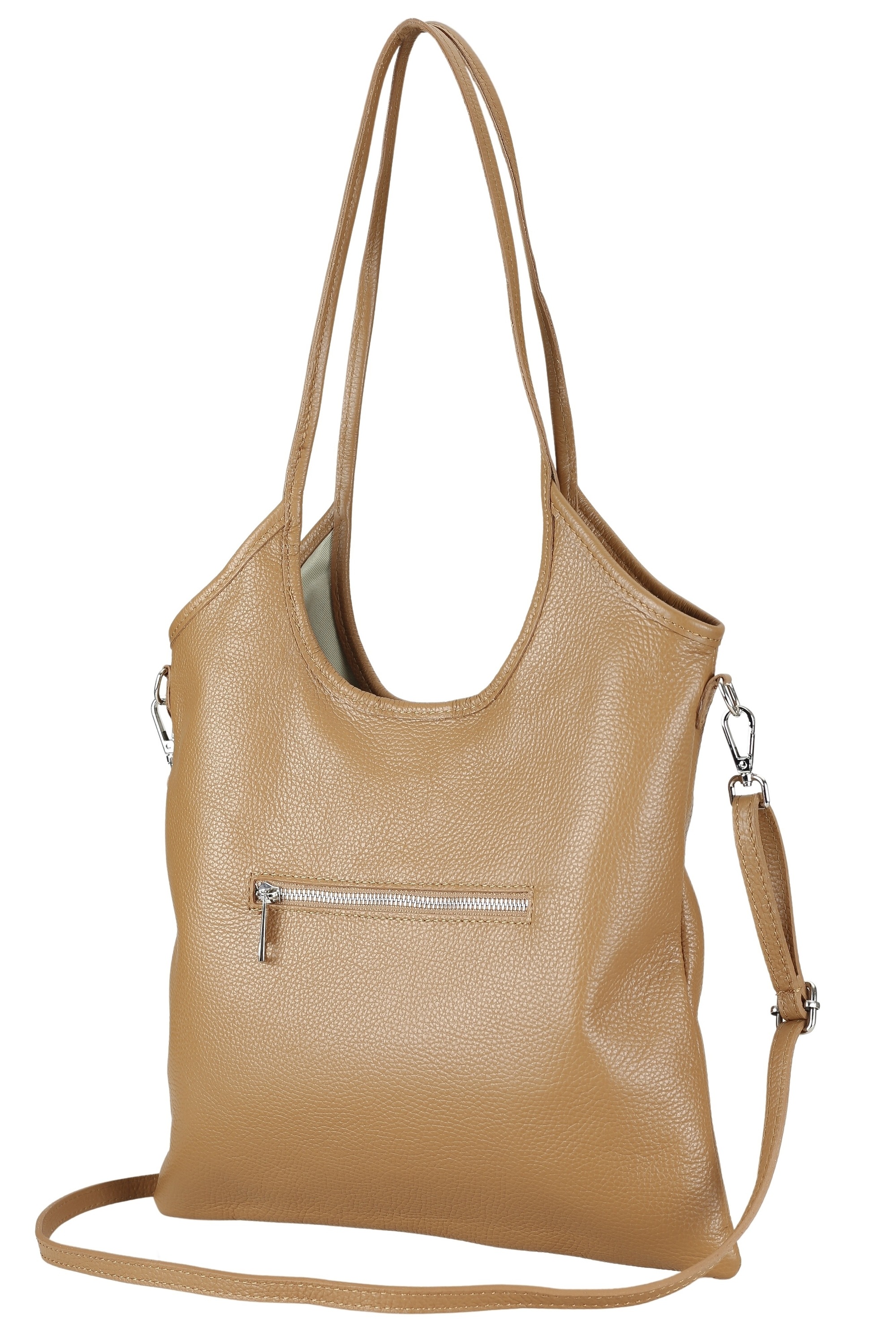 COLLEZIONE ALESSANDRO Schultertasche »Cuir«, aus echtem Leder, Made in Italy
