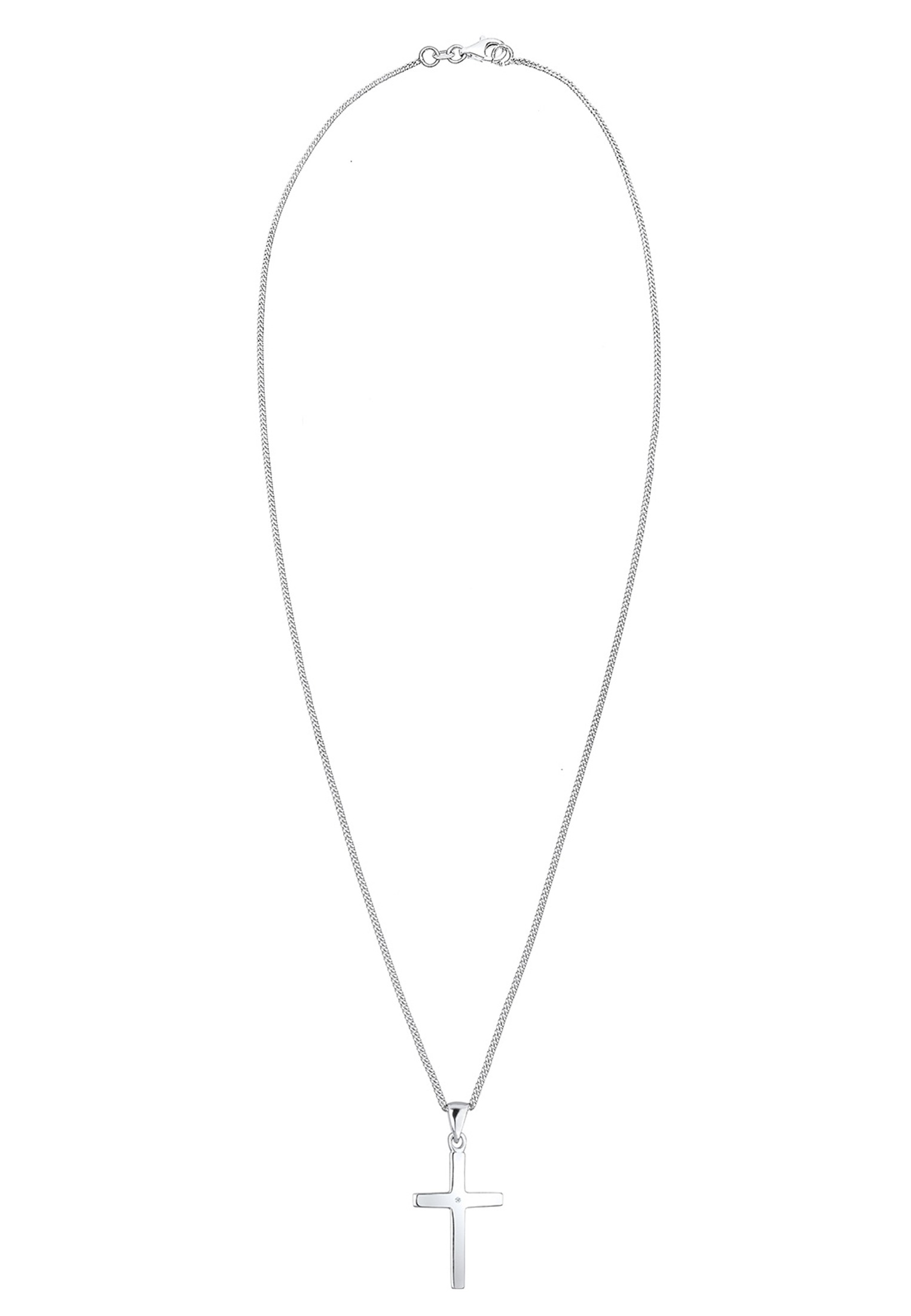 ELLI DIAMONDS Kreuz Glaube Diamond Silver 925 Necklace 45 2