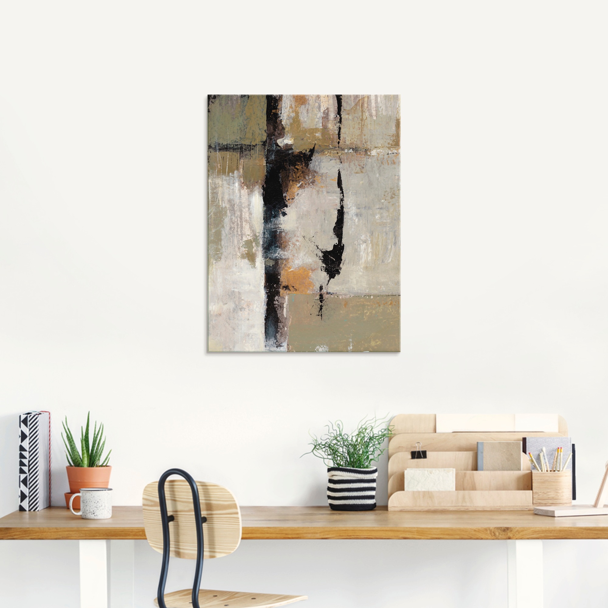 Artland Glasbild »Gebärde II«, Muster, (1 St.), in verschiedenen Größen