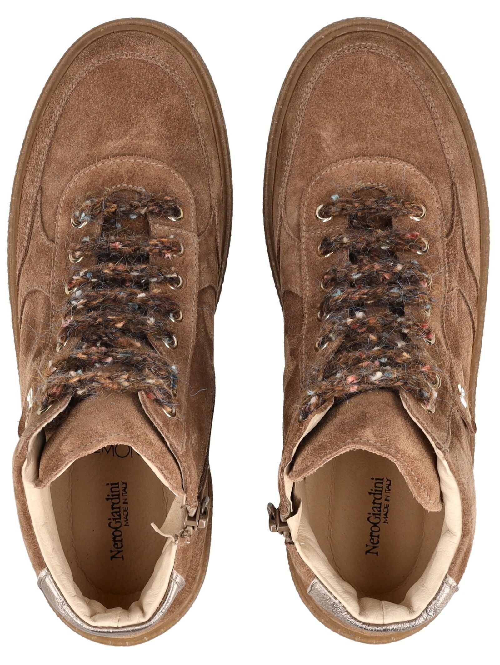 Nero Giardini Schnürstiefelette »Nero Giardini Stiefelette Veloursleder«