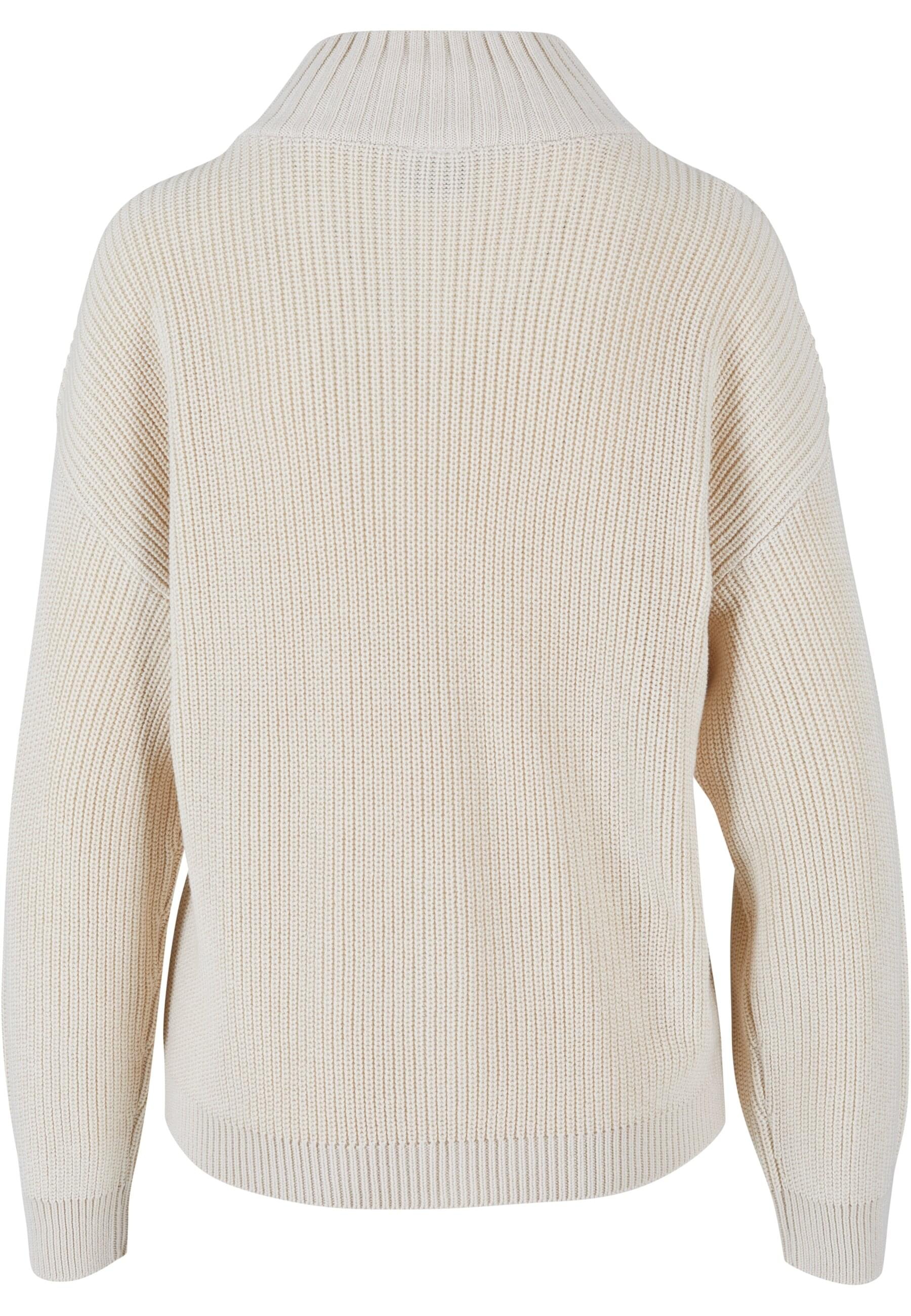 URBAN CLASSICS Strickjacke »Urban Classics Damen Ladies Knitted Zip Cardigan«