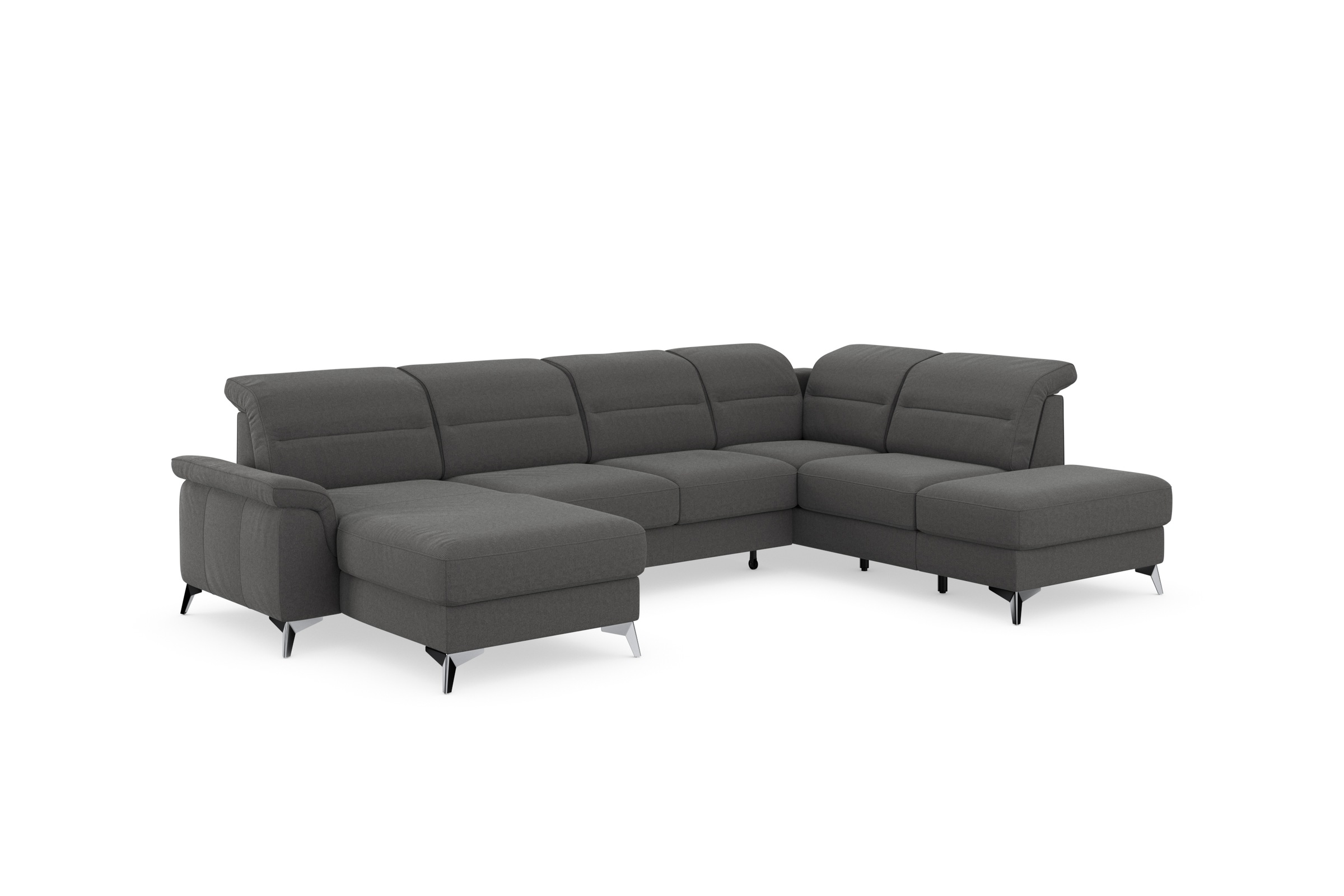 Thumbnail - sit&more Wohnlandschaft "Sinatra U-Form" optional mit Kopfteilverstellung und Armteilfunktion etc.