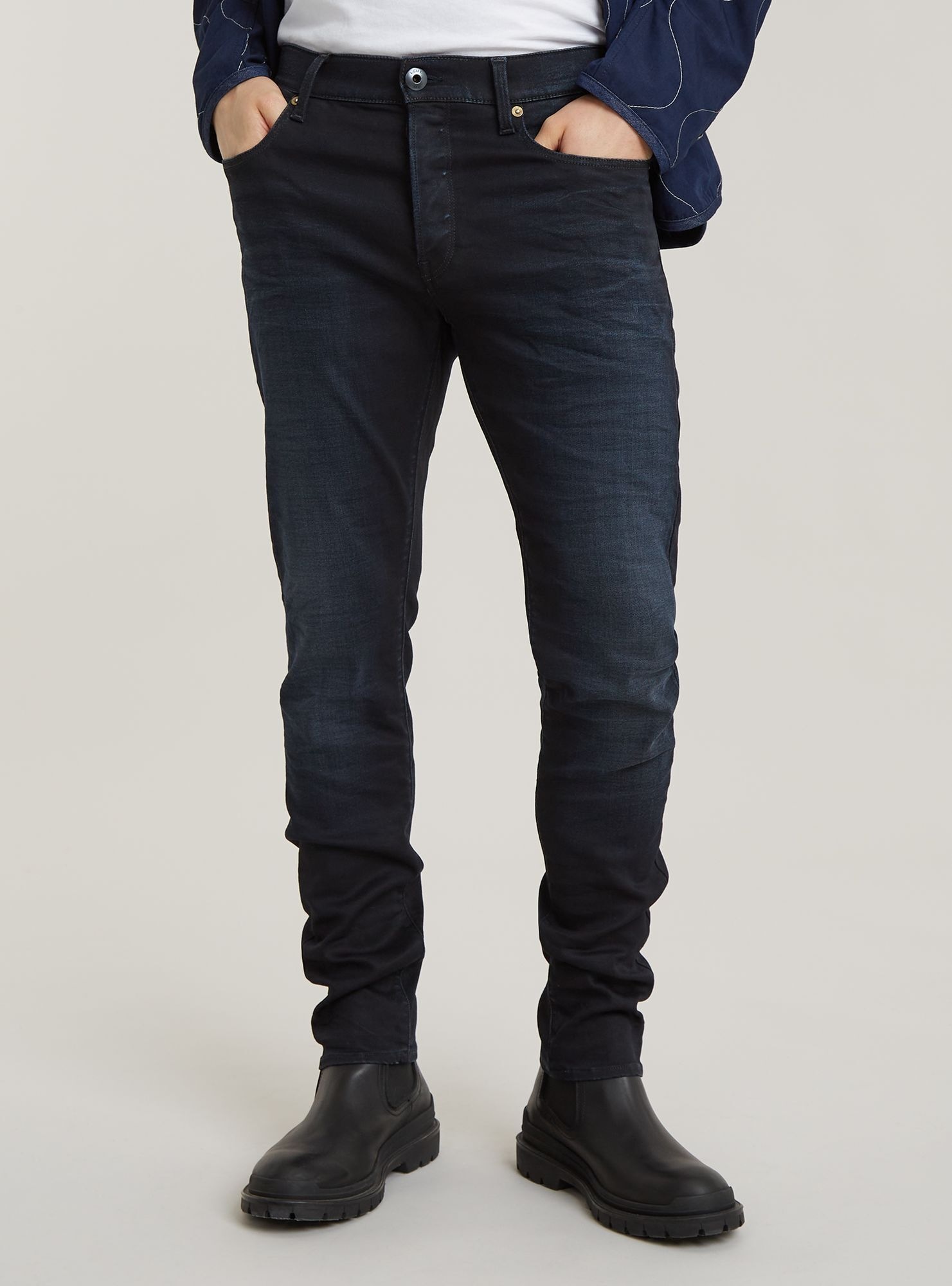 G-STAR Regular-fit-Jeans "3301 Slim Jeans" günstig online kaufen