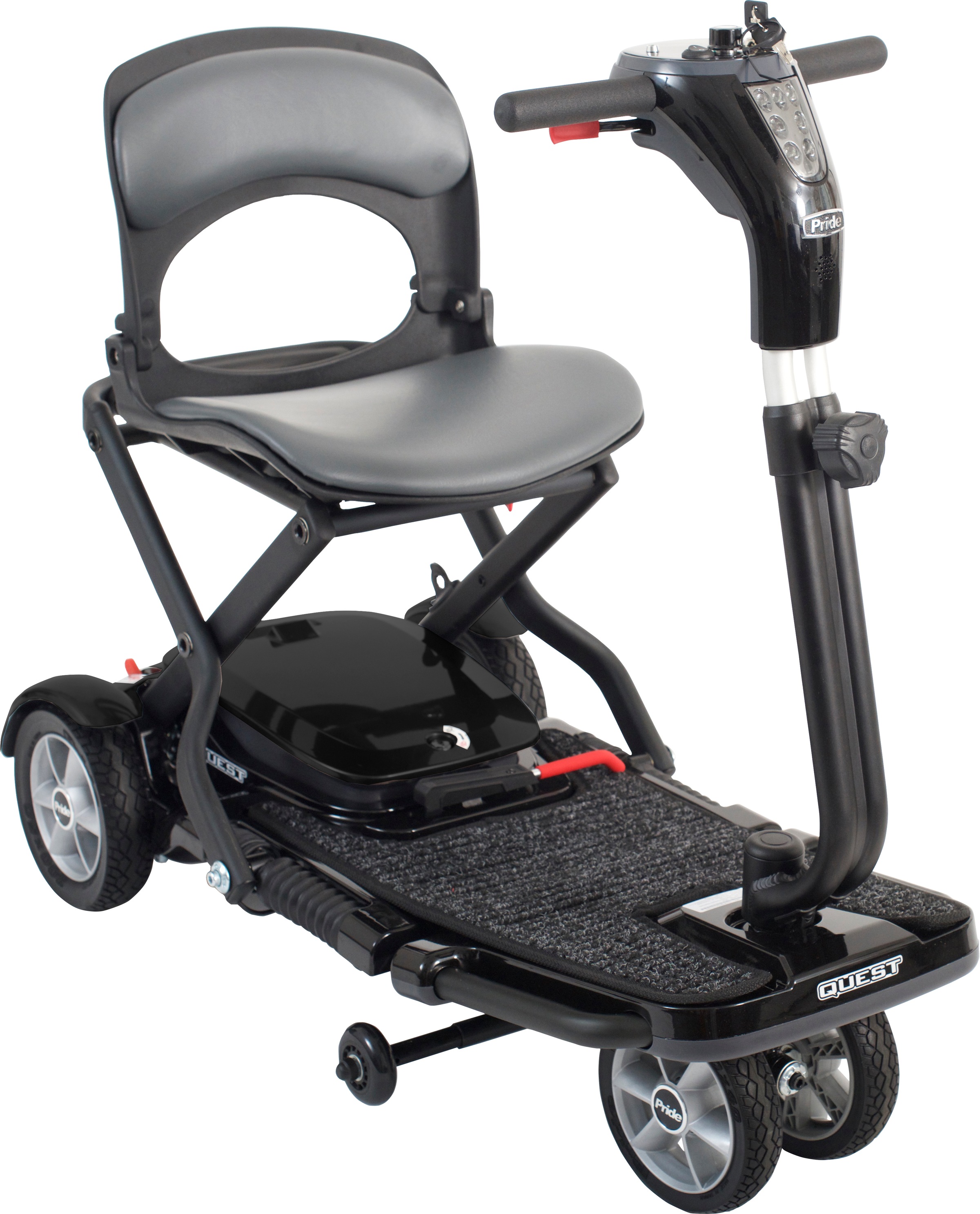 MOBILIS Elektromobil "M30 Q, Flugtauglich", schwarz, B:48,5cm H:80cm L:93cm, Elektromobile, faltbar, platzsparend, extern ladbare Akkus, Lithium-Ionen