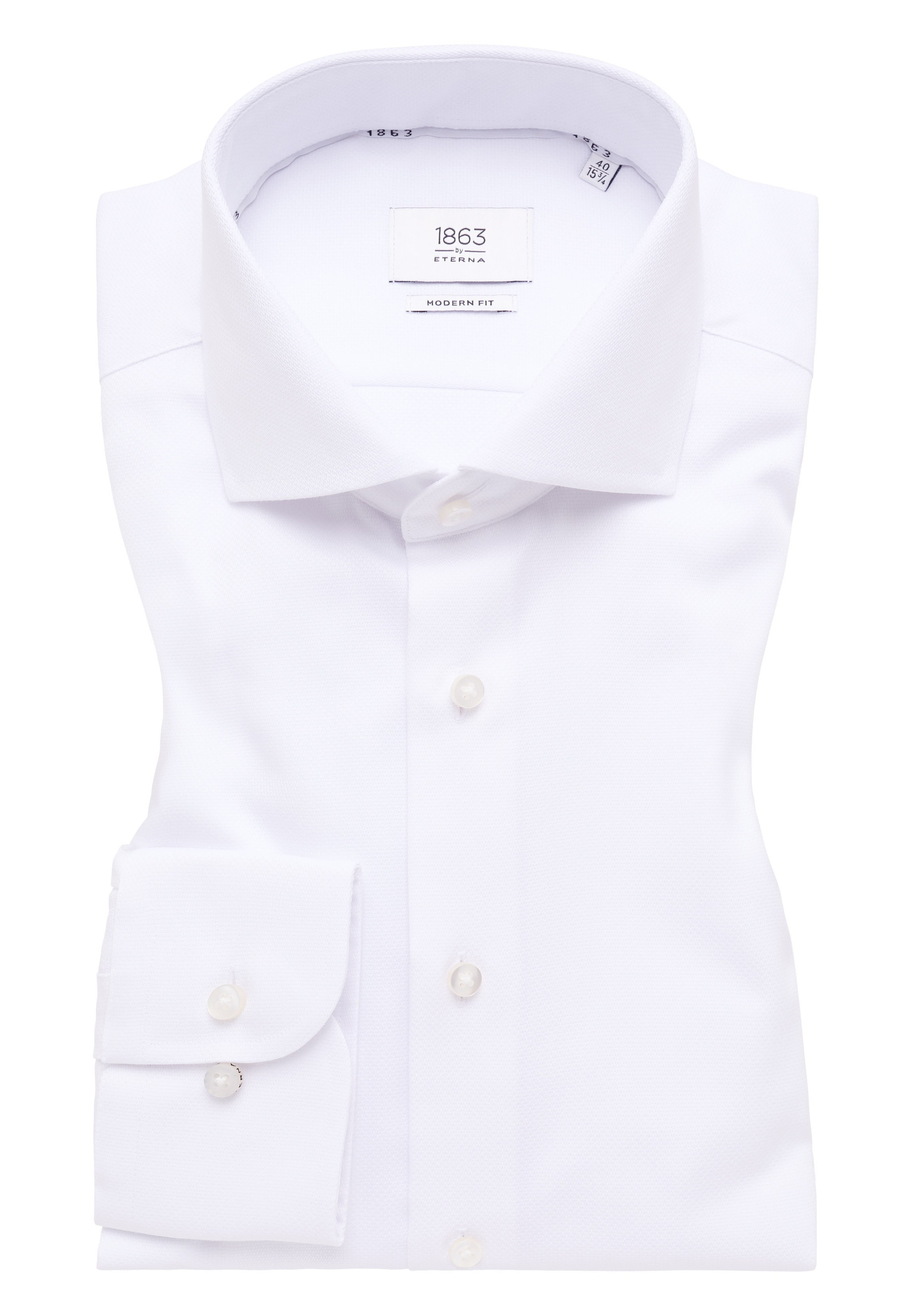 Eterna Langarmhemd »MODERN FIT«, NON IRON (bügelfrei)