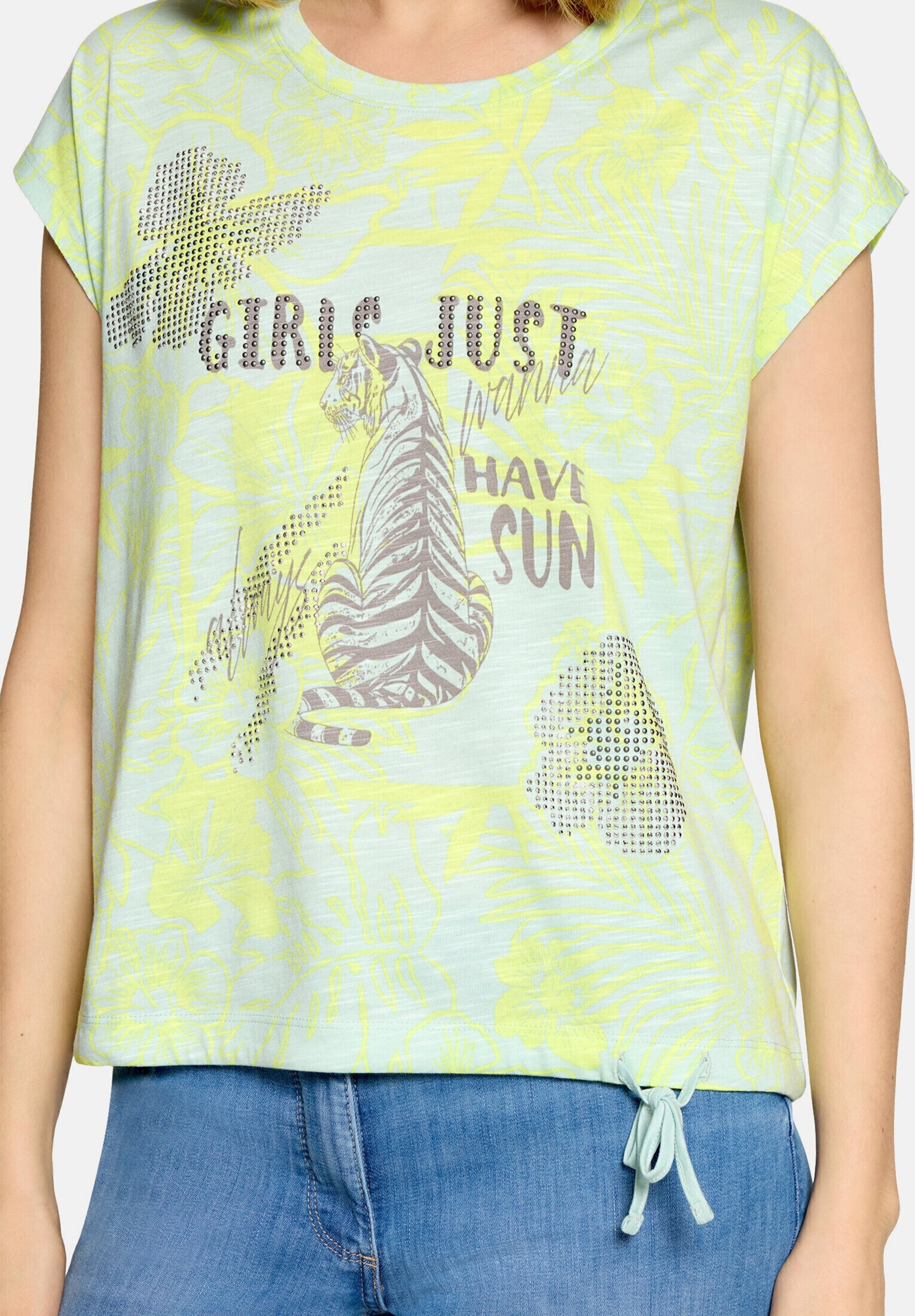 Betty Barclay Kurzarmshirt »Damen mit Tunnelzug« 1 tlg.