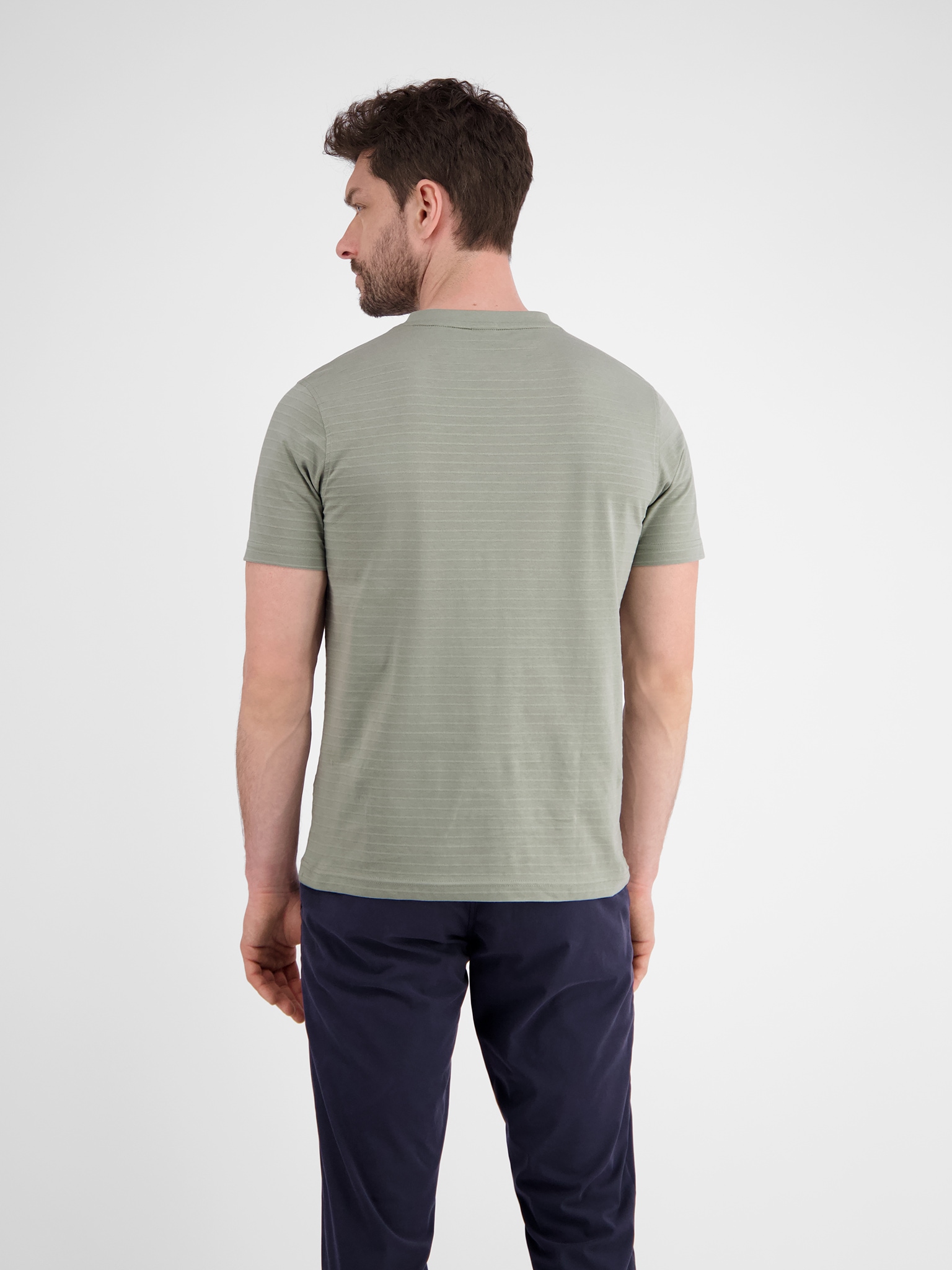 LERROS T-Shirt, mit Logo Stickerei