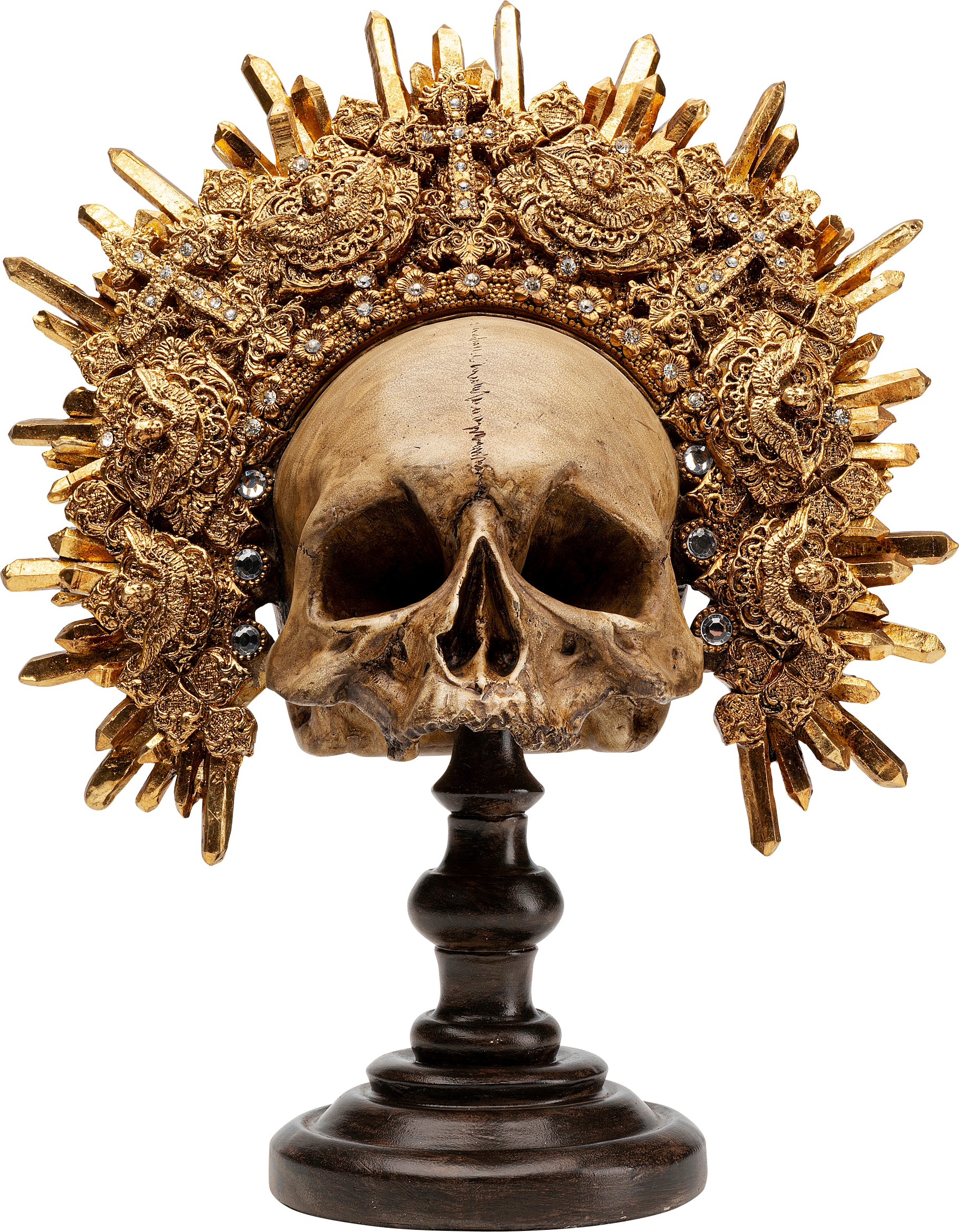 KARE Dekoobjekt »Deko Objekt King Skull 42cm«