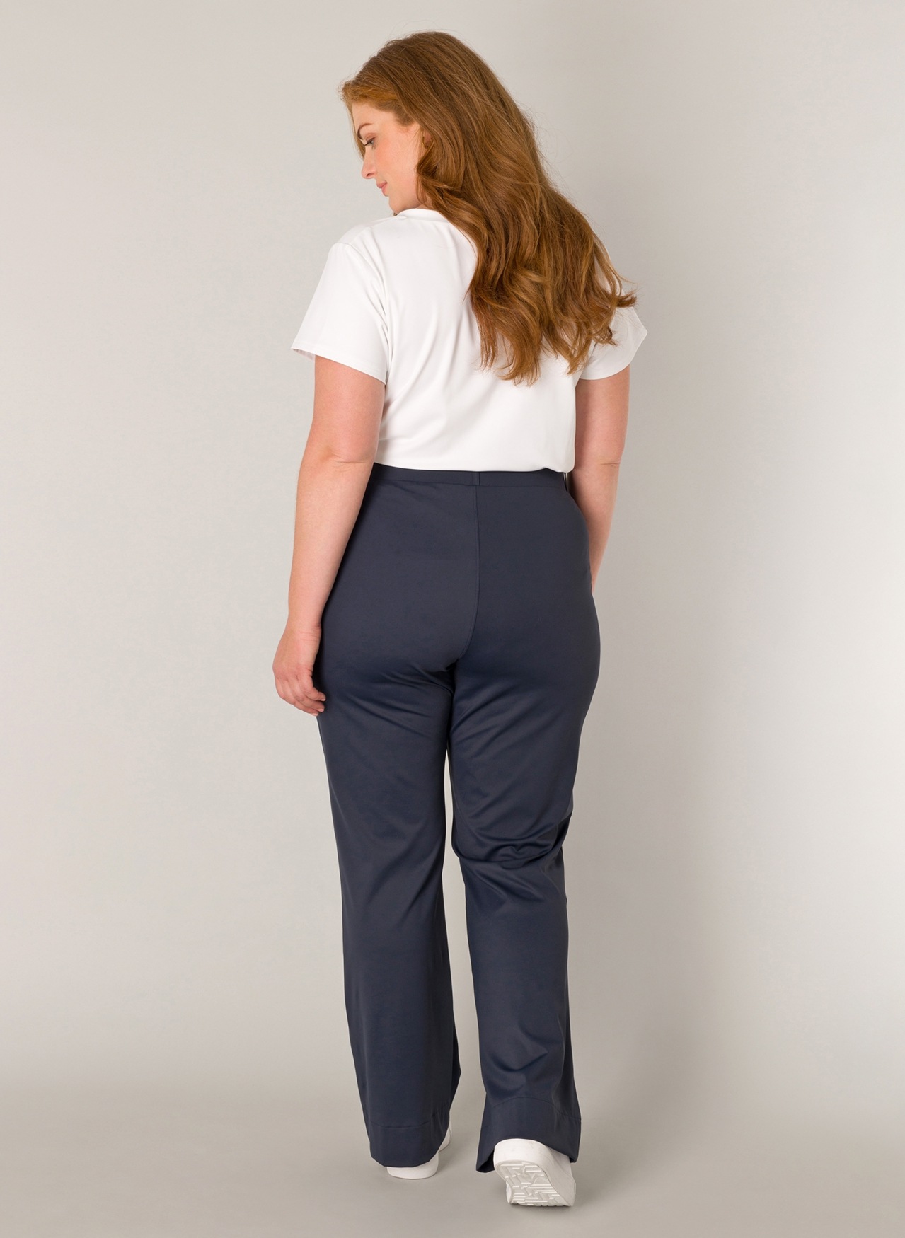 Base Level Curvy Stoffhose "Lori", Sommerhose mit Stetch und leichtem Schla günstig online kaufen