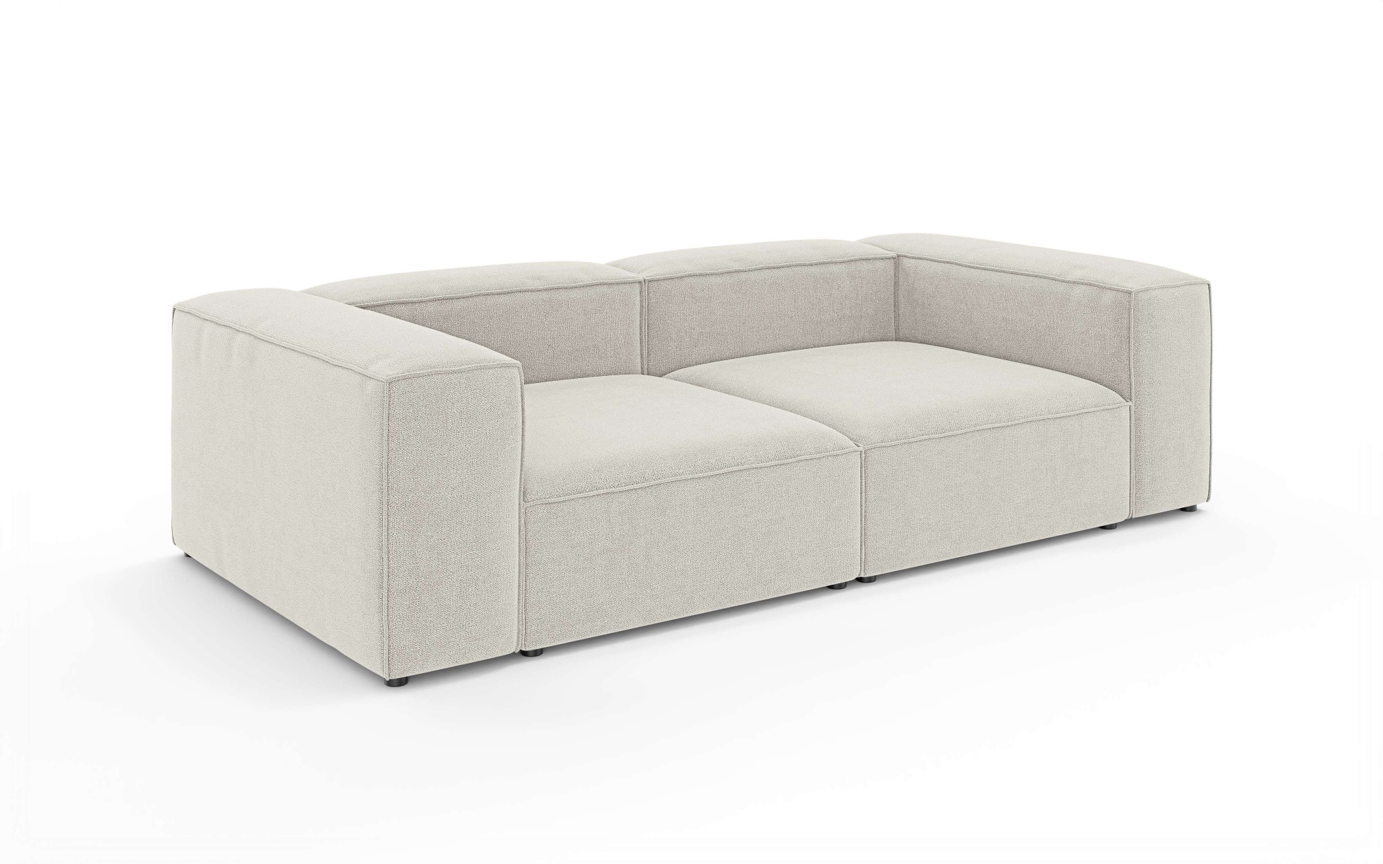 INOSIGN Big-Sofa »XL HAILY Modularsofa extra tief, Maße B/T/H: 260/130/72 cm«, als Modul oder separat verwendbar, für individuelle Zusammenstellung