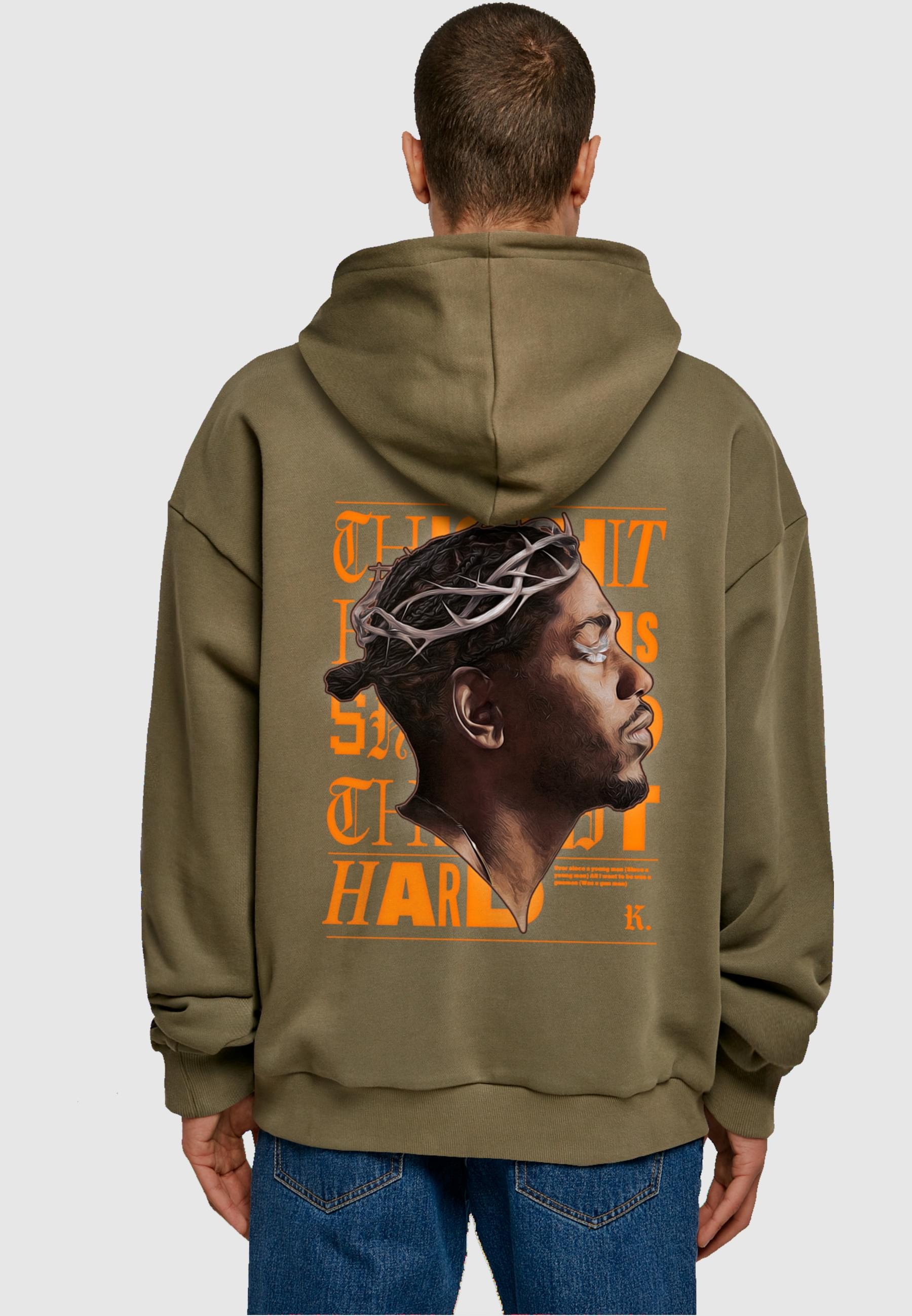 Upscale by Mister Tee Hoodie »Upscale by Mister Tee Unisex K-Dot Heavy Oversize Hoody«, (1 tlg.)