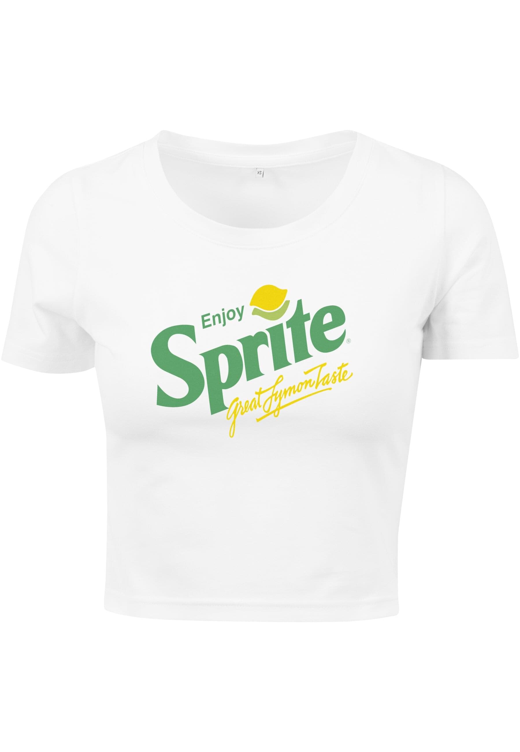 Merchcode T-Shirt »Merchcode Damen Ladies Sprite Logo Cropped Tee«, (1 tlg.)