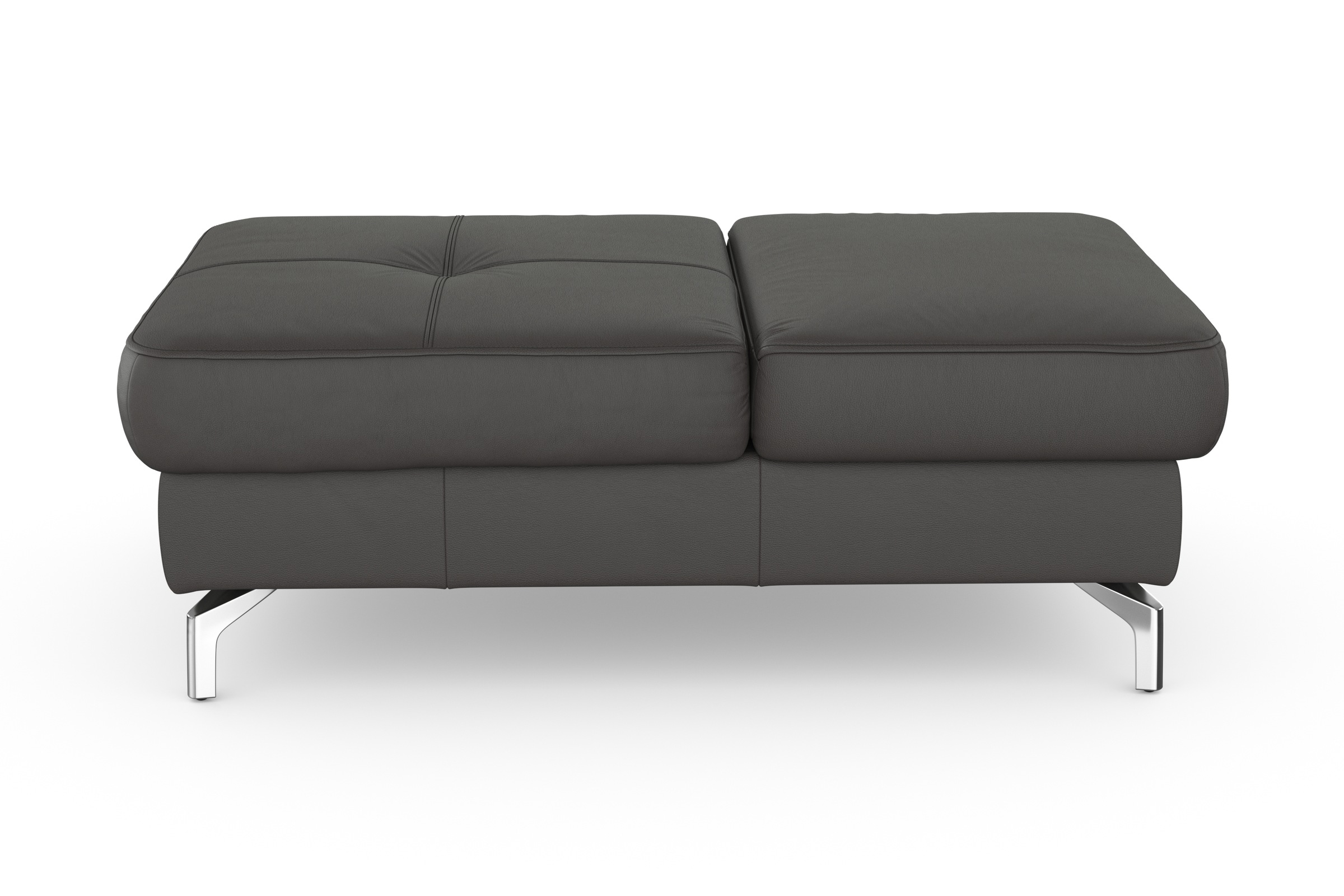 sit&more Hocker »Bendigo«, mit Klappfunktion, Bodenfreiheit 12 cm, wahlweise in 2 Fußfarben
