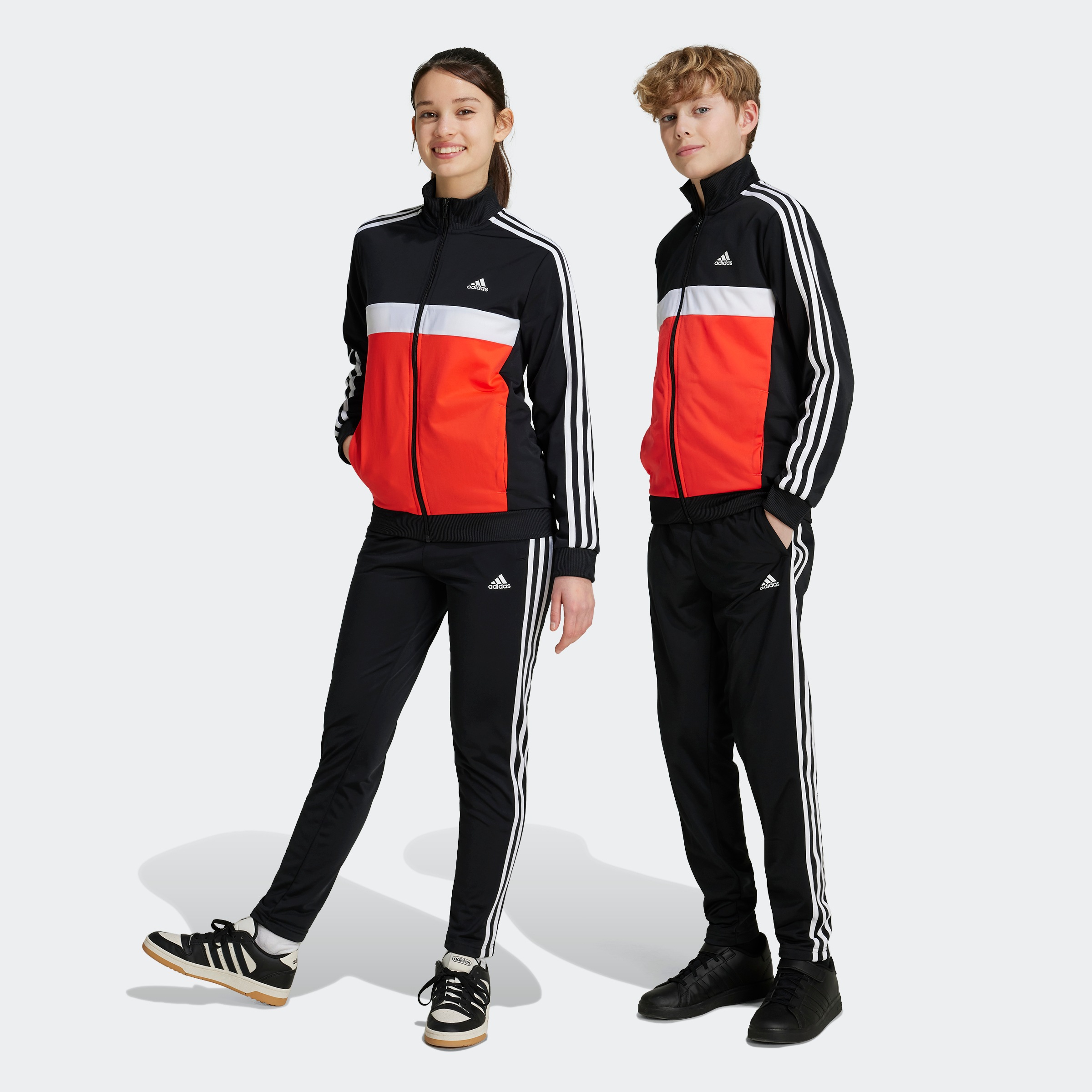 adidas Sportswear Trainingsanzug "ESSENTIALS 3-STREIFEN TIBERIO", (2 tlg.)