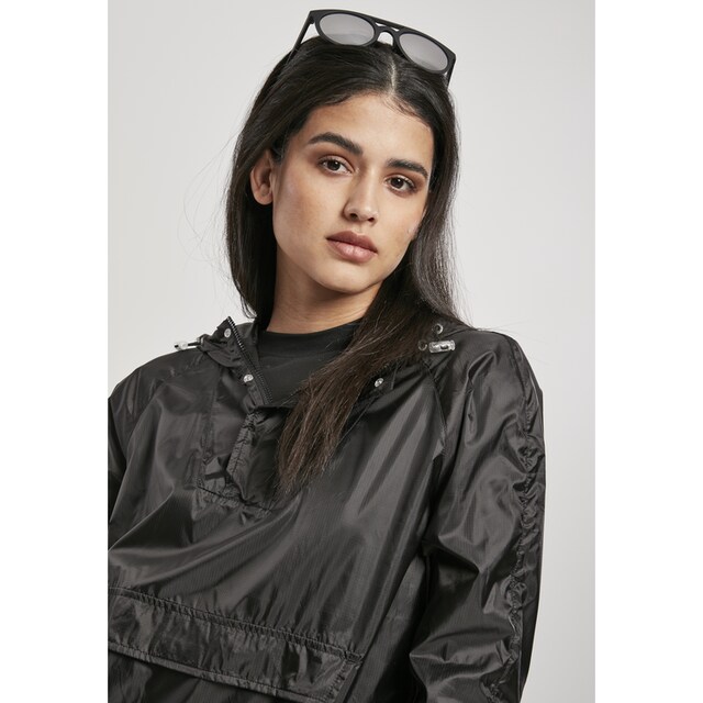 URBAN CLASSICS Outdoorjacke »Frauen Ladies Jacket«, St.), Light | Kapuze für mit (1 kaufen Transparent Pull Over BAUR