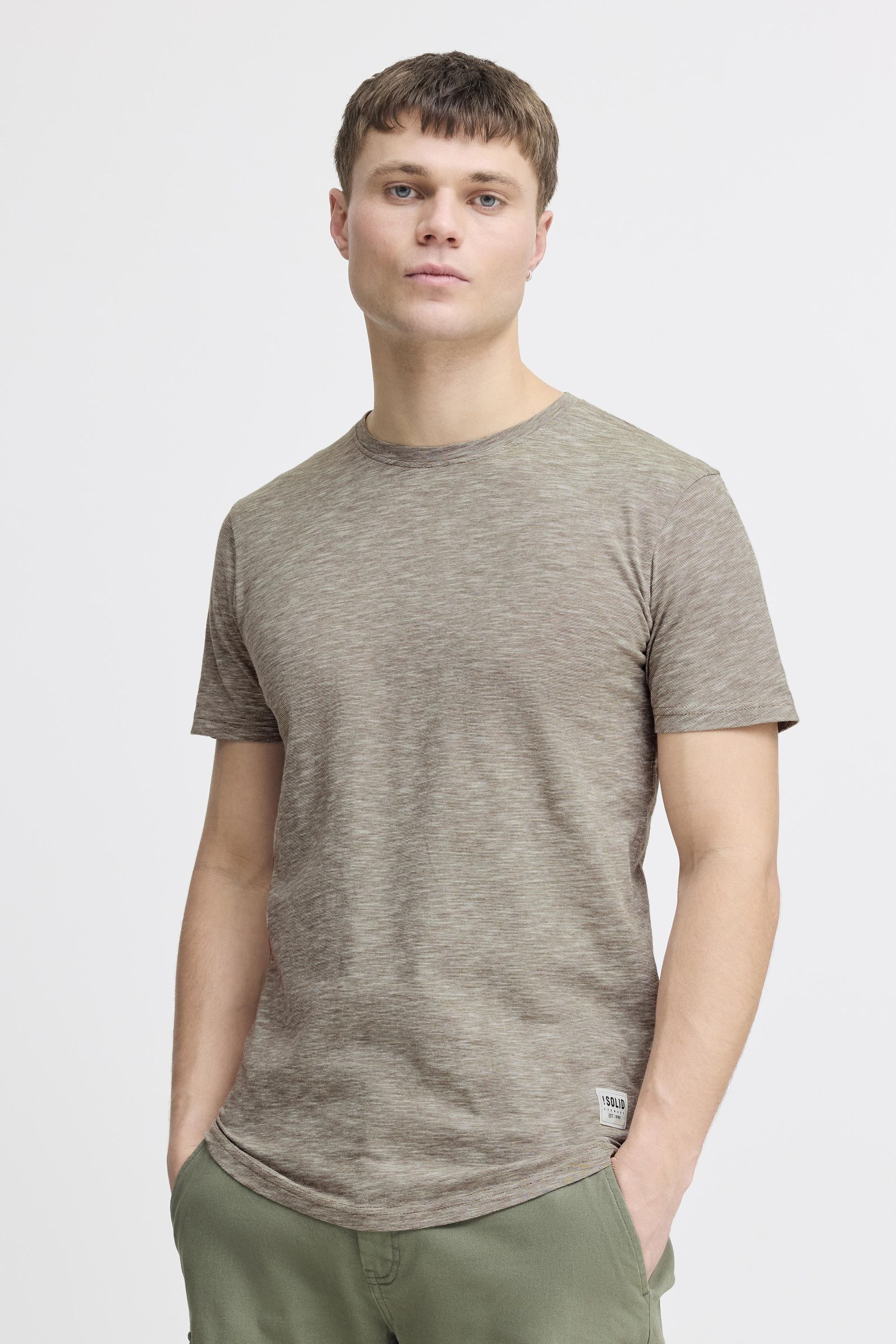 !Solid Rundhalsshirt »Rundhalsshirt SDFigos«