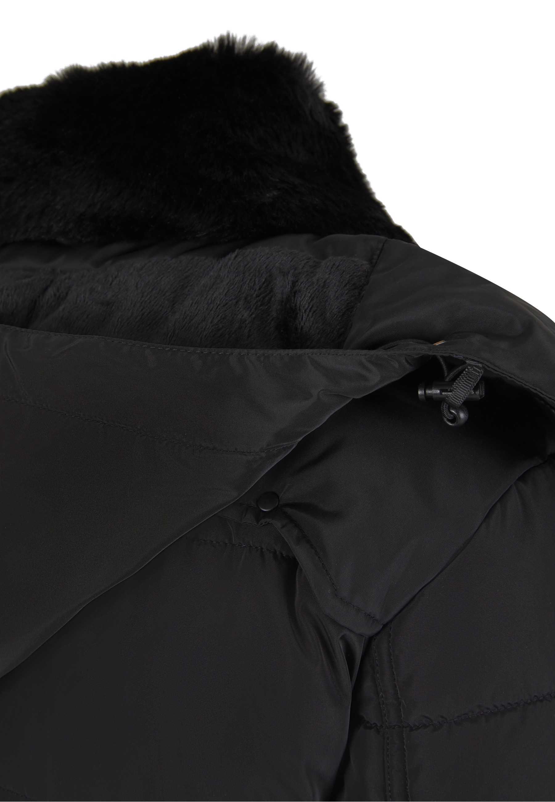 URBAN CLASSICS Winterjacke »Urban Classics Puffer Jacket With Detachable Fur Collar« 1 Stk. tlg. ohne Kapuze
