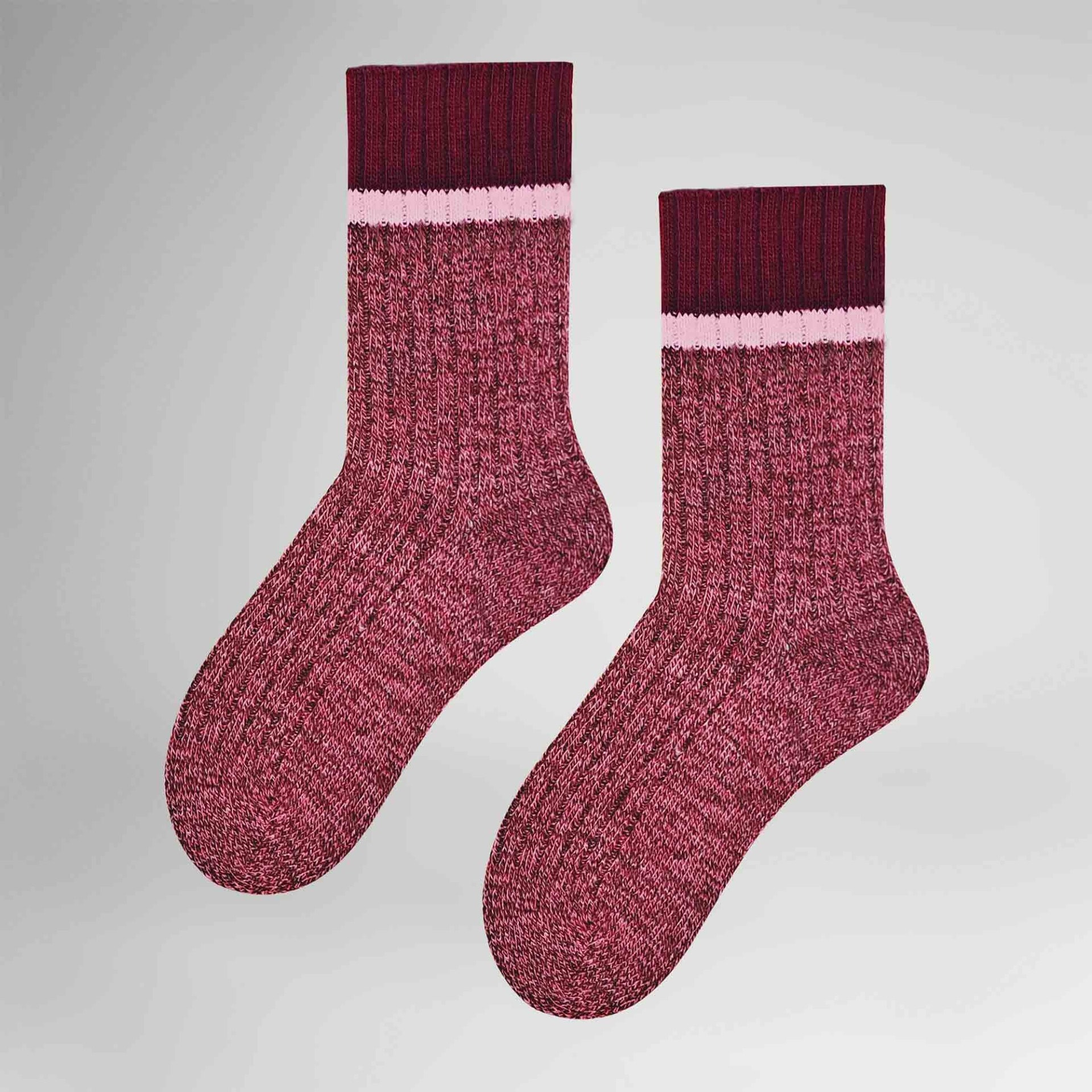 Hudson Socken "Socke Cozy Twist" Socken mit Ripp-Struktur