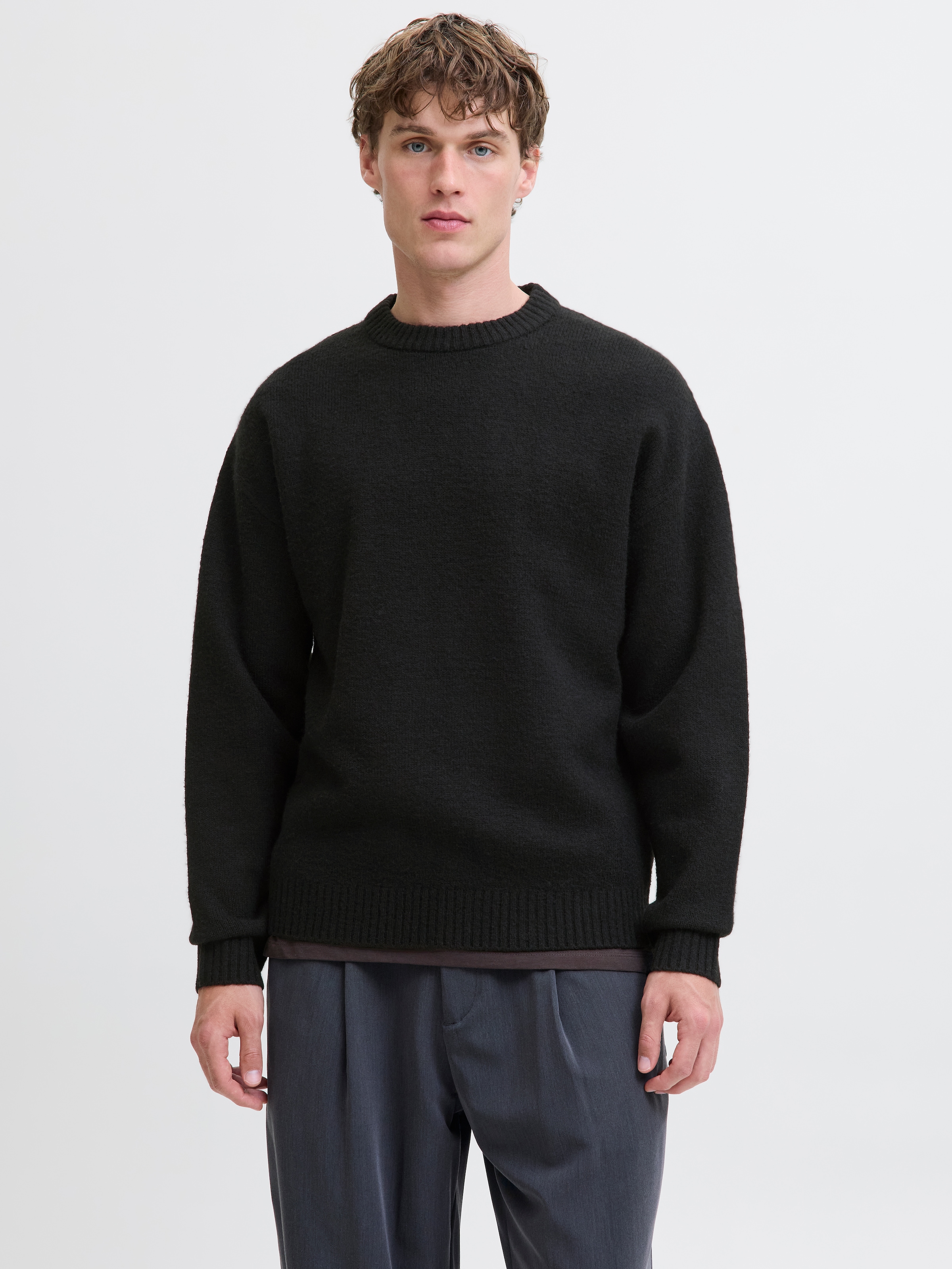 Jack & Jones Strickpullover "JJESOHO OLLIE KNIT CREW NECK SN" günstig online kaufen