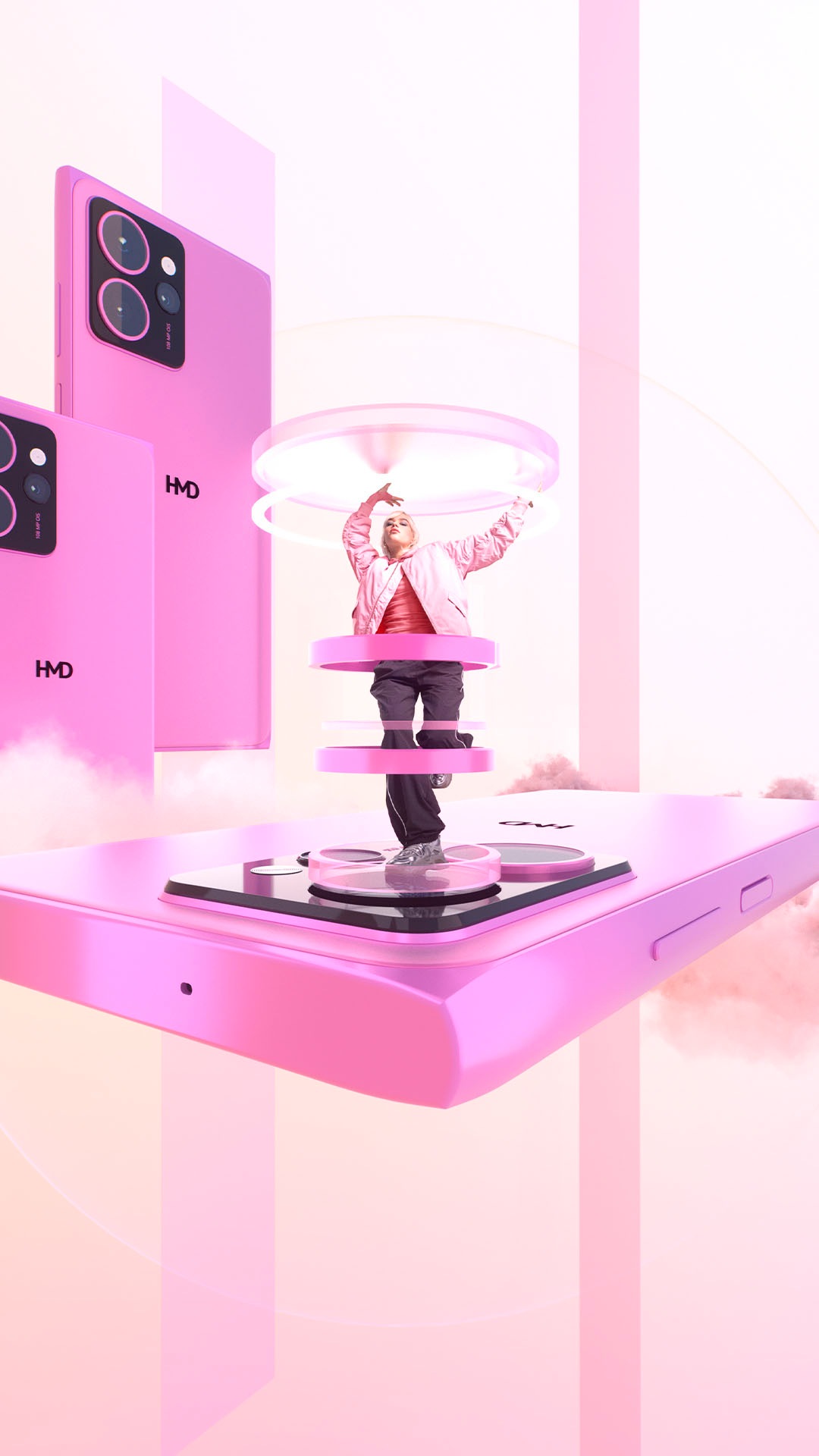 HMD Smartphone »Skyline 256GB«, Pink