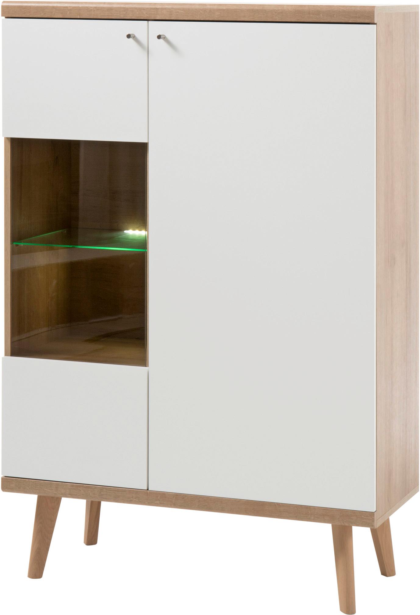 Thumbnail - Home affaire Vitrine "Merle" Scandi Design, Höhe 134 cm