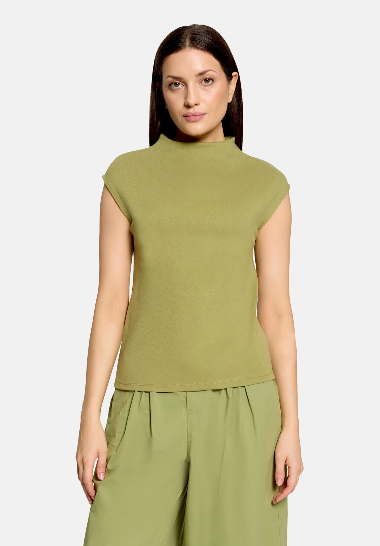 Cartoon T-Shirt »Damen mit Kragen« 1