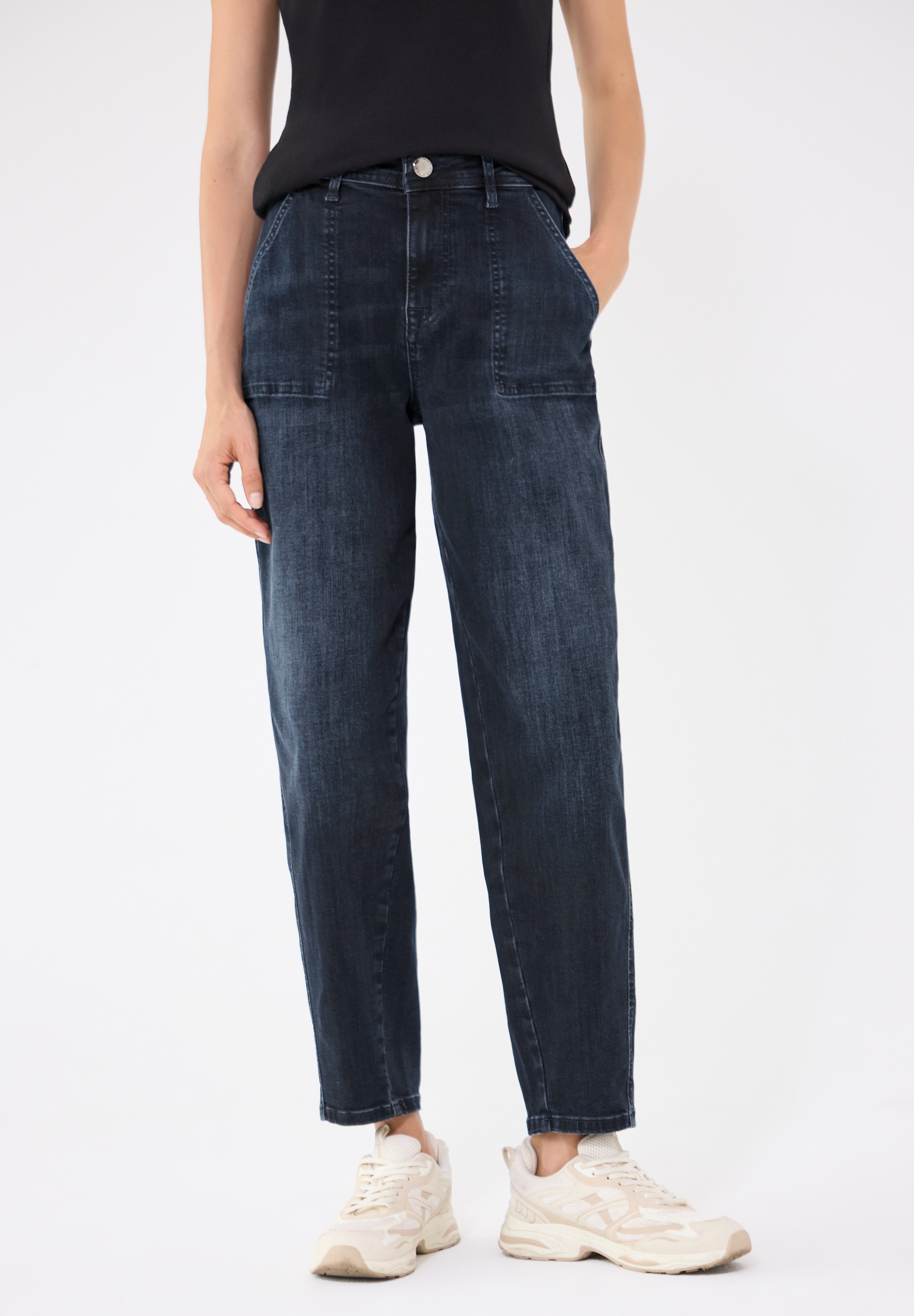 STREET ONE STUDIO Loose-fit-Jeans 5-Pocket-Style