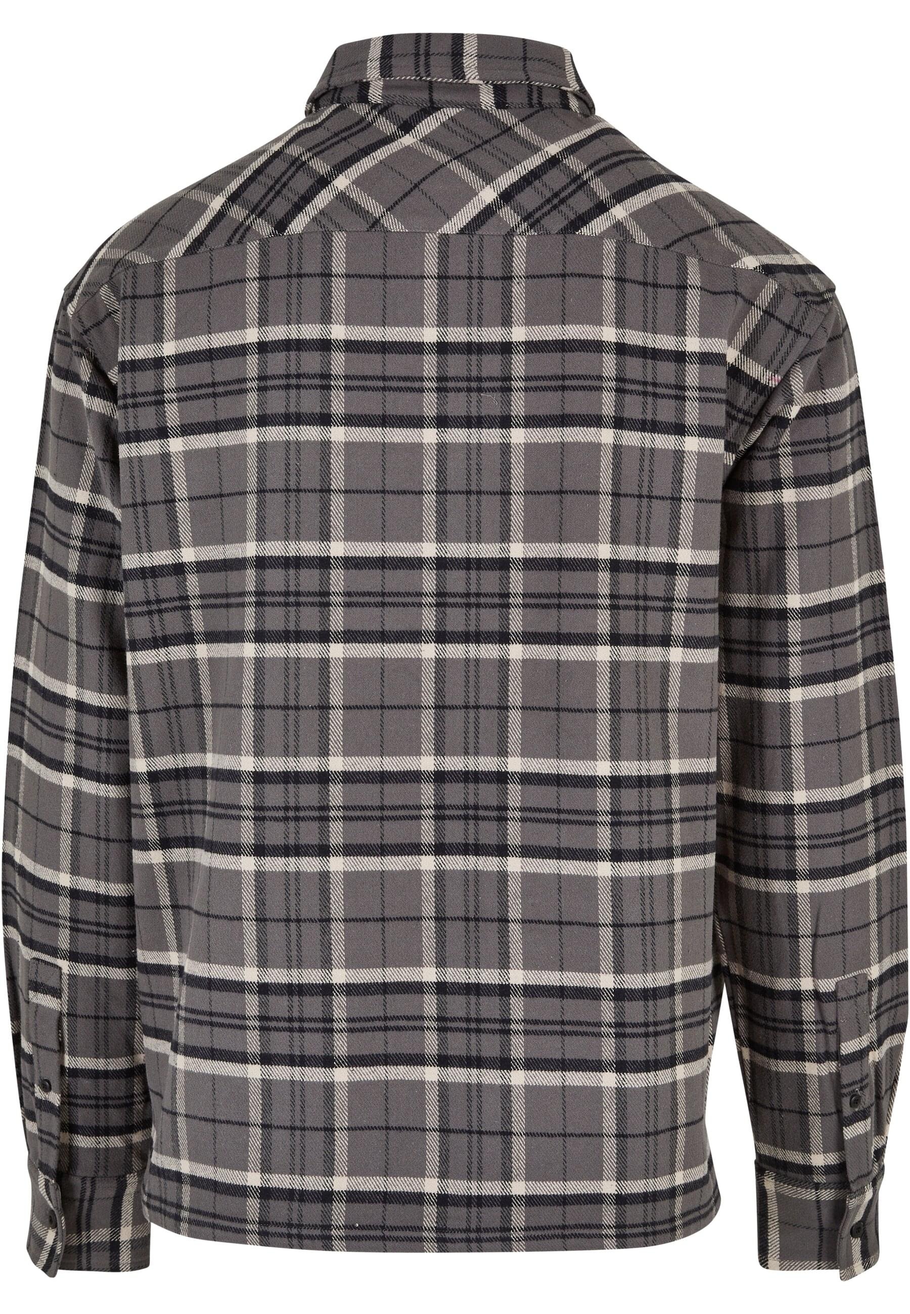 URBAN CLASSICS Langarmhemd "Urban Classics Herren Boxy Kane Check Shirt" 1 günstig online kaufen