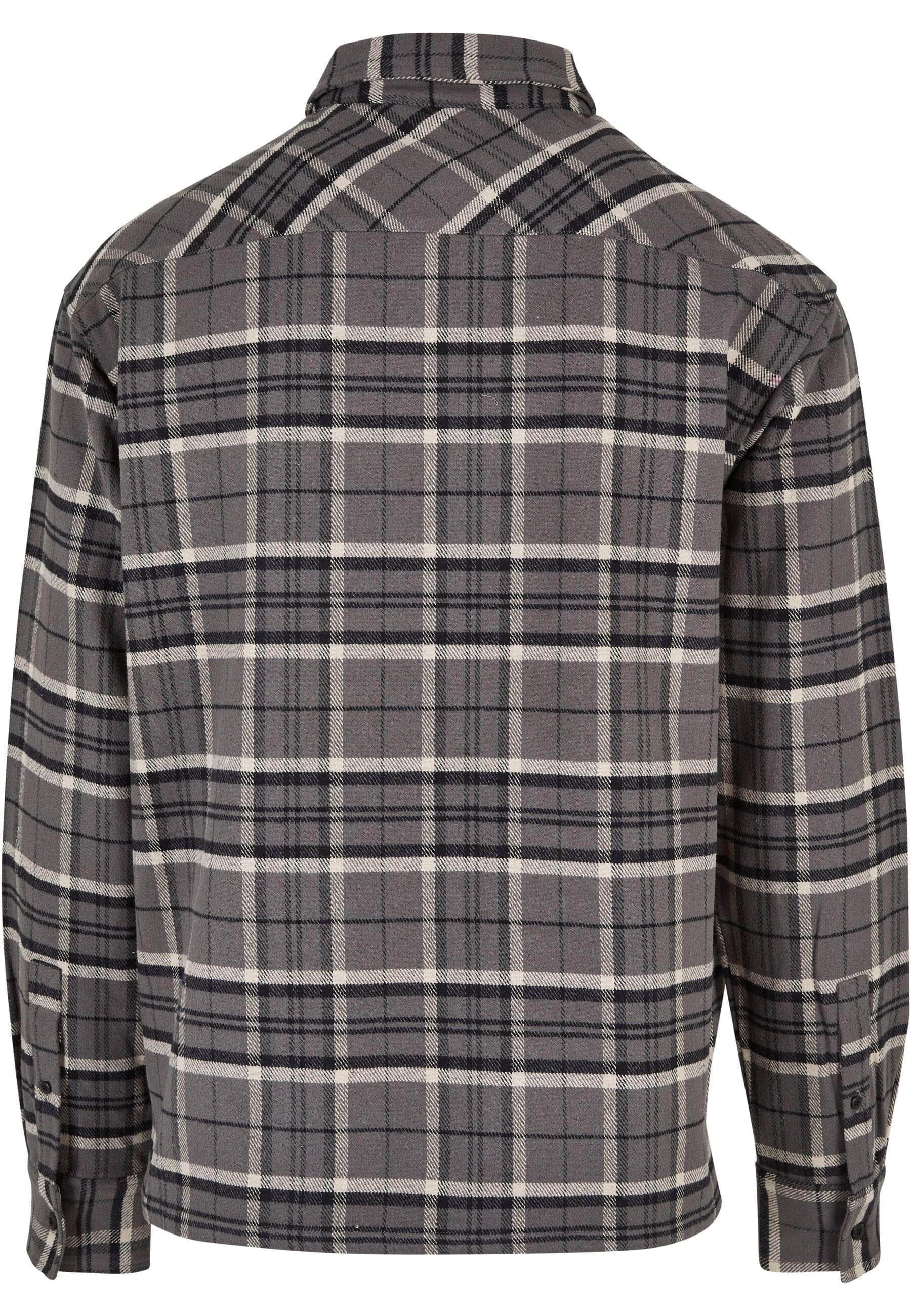 URBAN CLASSICS Langarmhemd "Urban Classics Herren Boxy Kane Check Shirt", ( günstig online kaufen