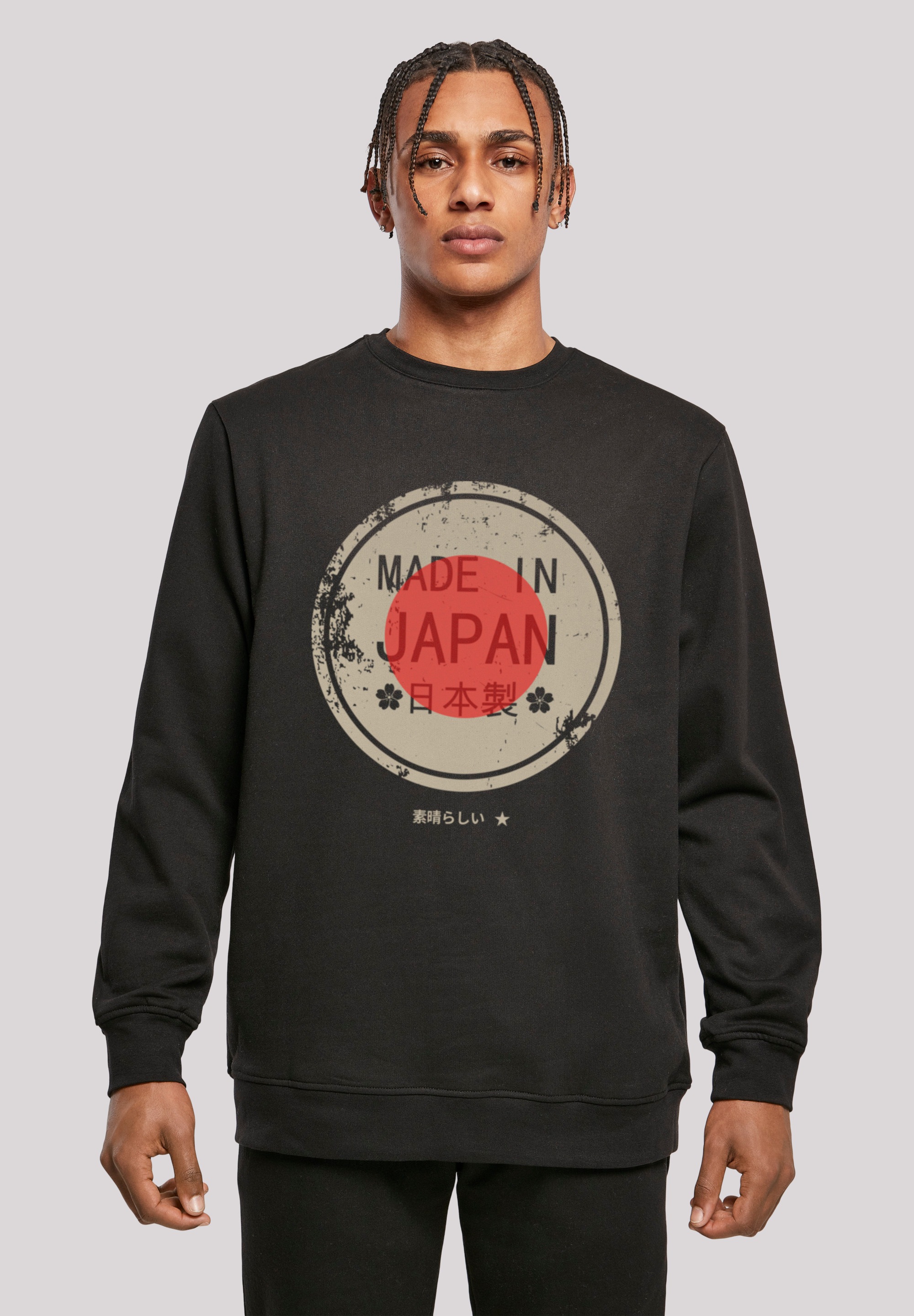 F4NT4STIC Kapuzenpullover "Made in Japan", Print