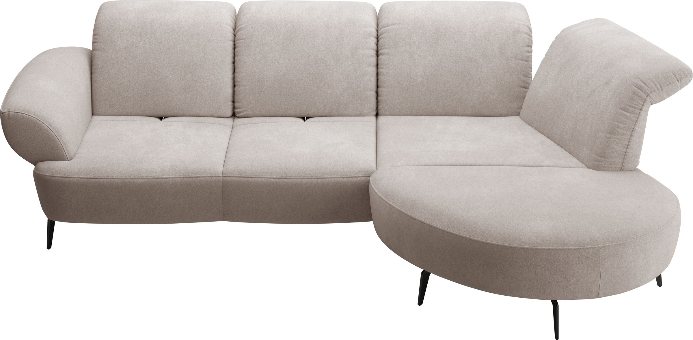 sit&more Ecksofa "Dance", inkl.System Click&Seat und Sitztiefenverstellung günstig online kaufen