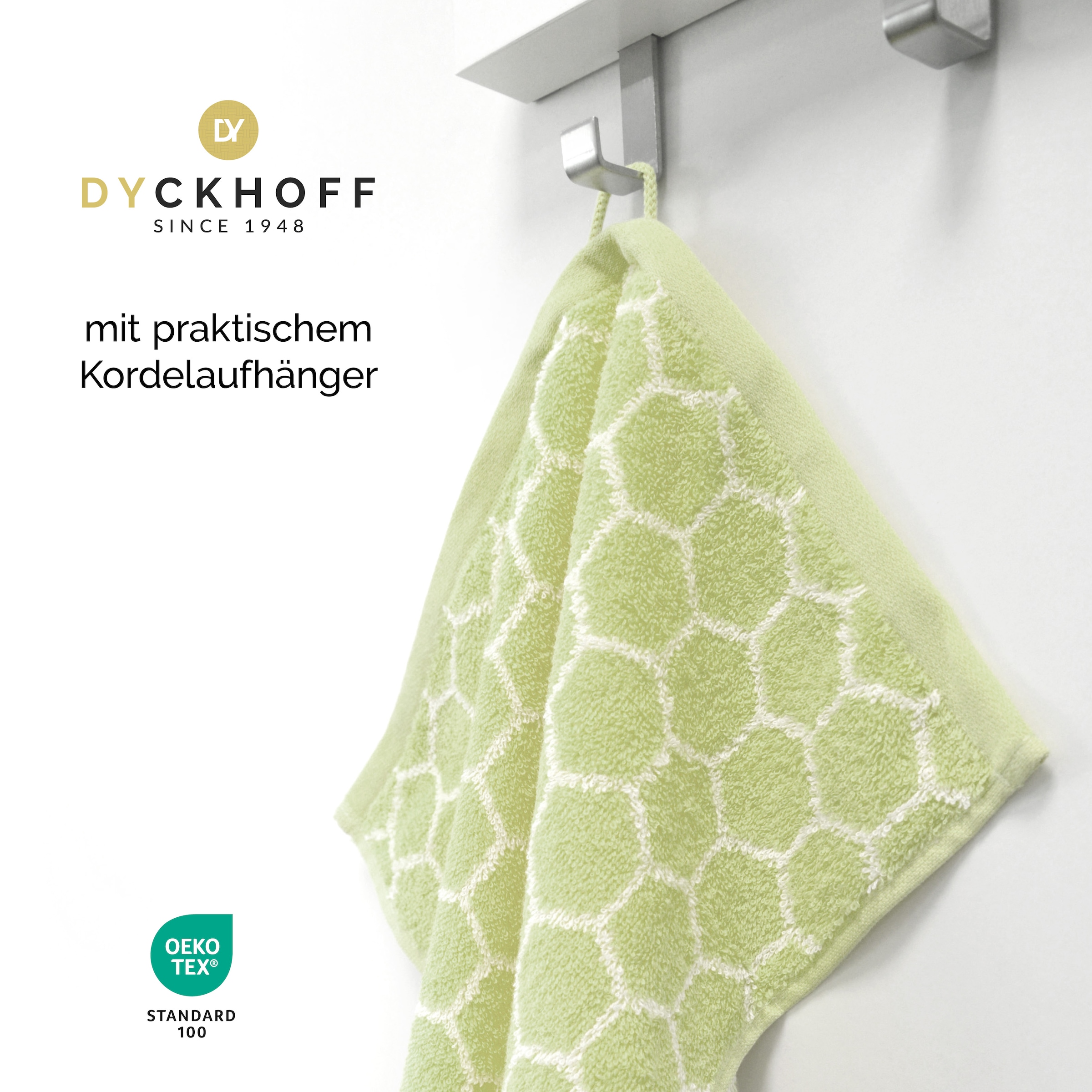 Dyckhoff Handtuch Set »Pure Natural Honey« Set 6 Frottier BIO Baumwolle, GOTS