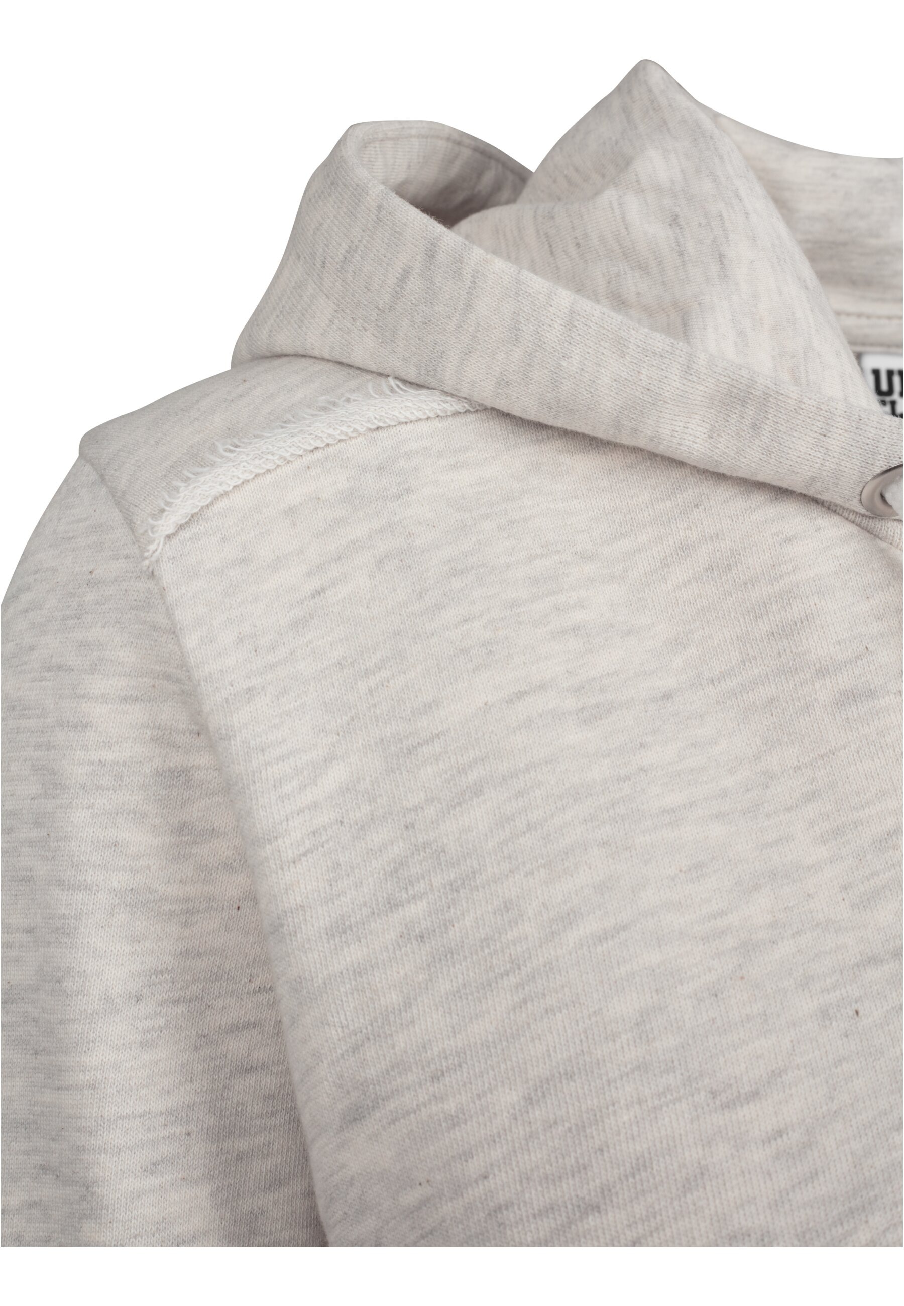 URBAN CLASSICS Rundhalspullover »Urban Classics Damen Ladies Cropped Terry Hoody«, (1 tlg.)