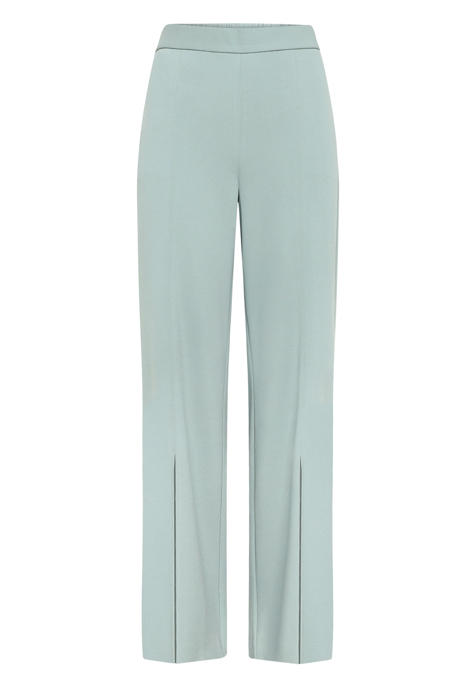 Zero Palazzohose "Damen mit Gummizug" Schlitze günstig online kaufen