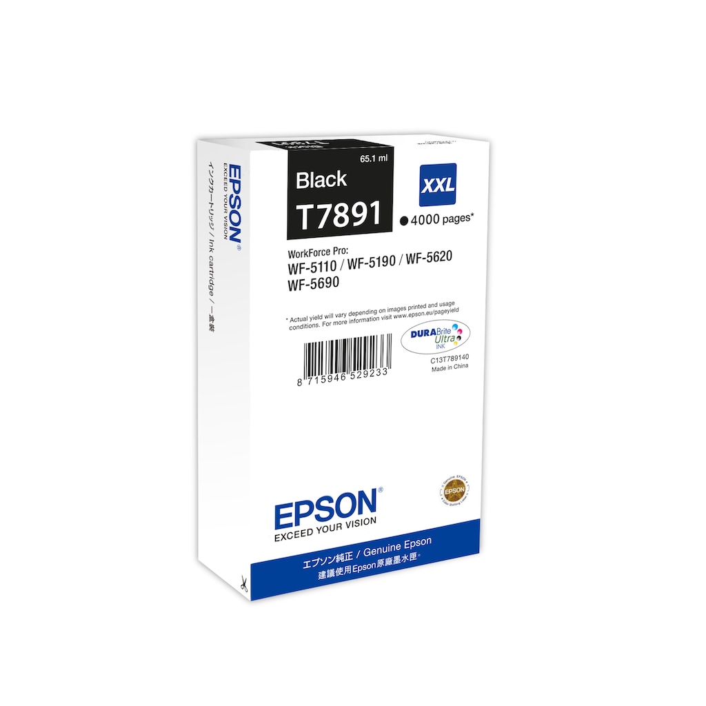 Epson Tintenpatrone »Epson Tintenpatrone XXL Black 4k«