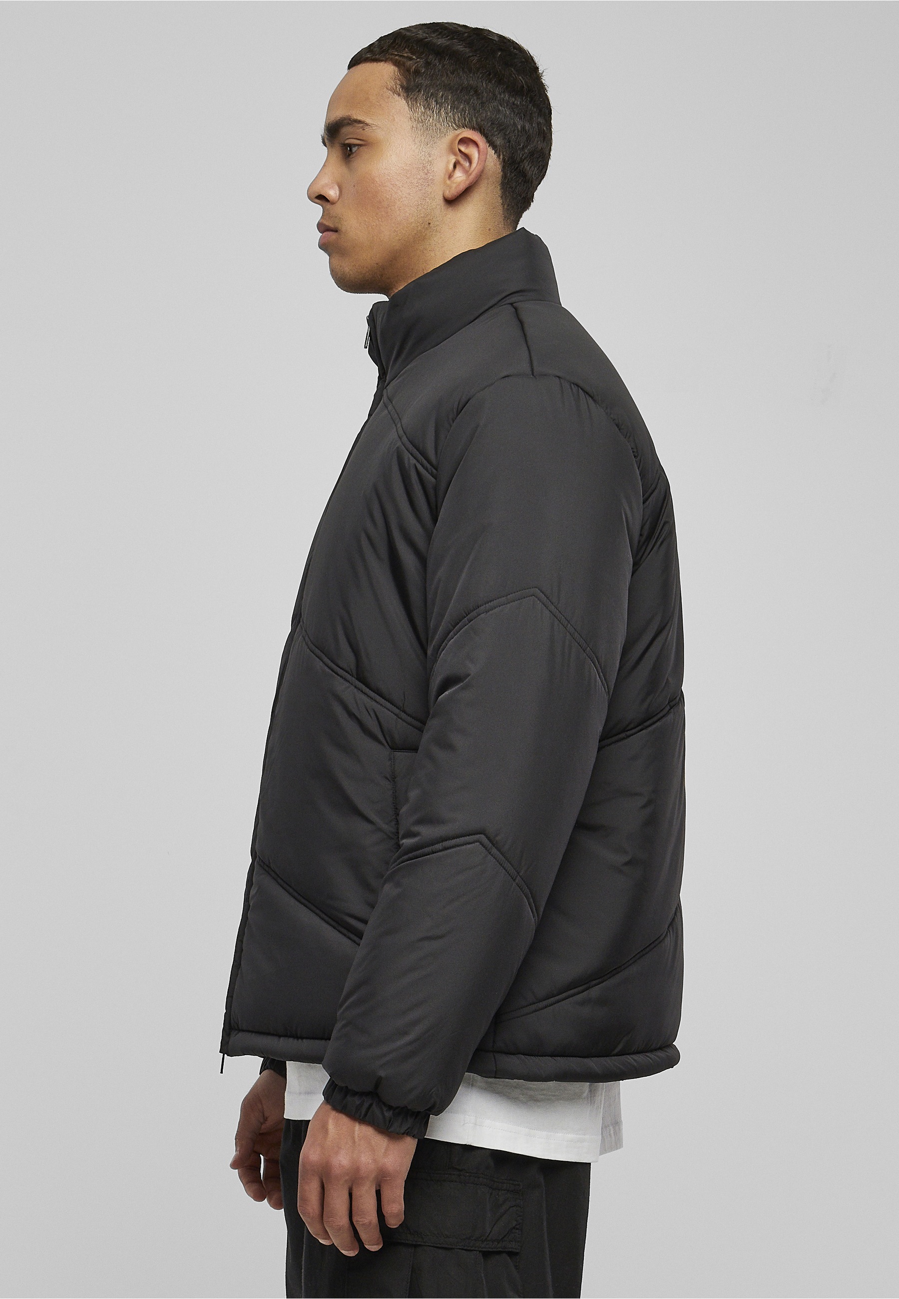 URBAN CLASSICS Allwetterjacke »Urban Classics Herren Arrow Puffer Jacket« 1 Stk. tlg. ohne Kapuze