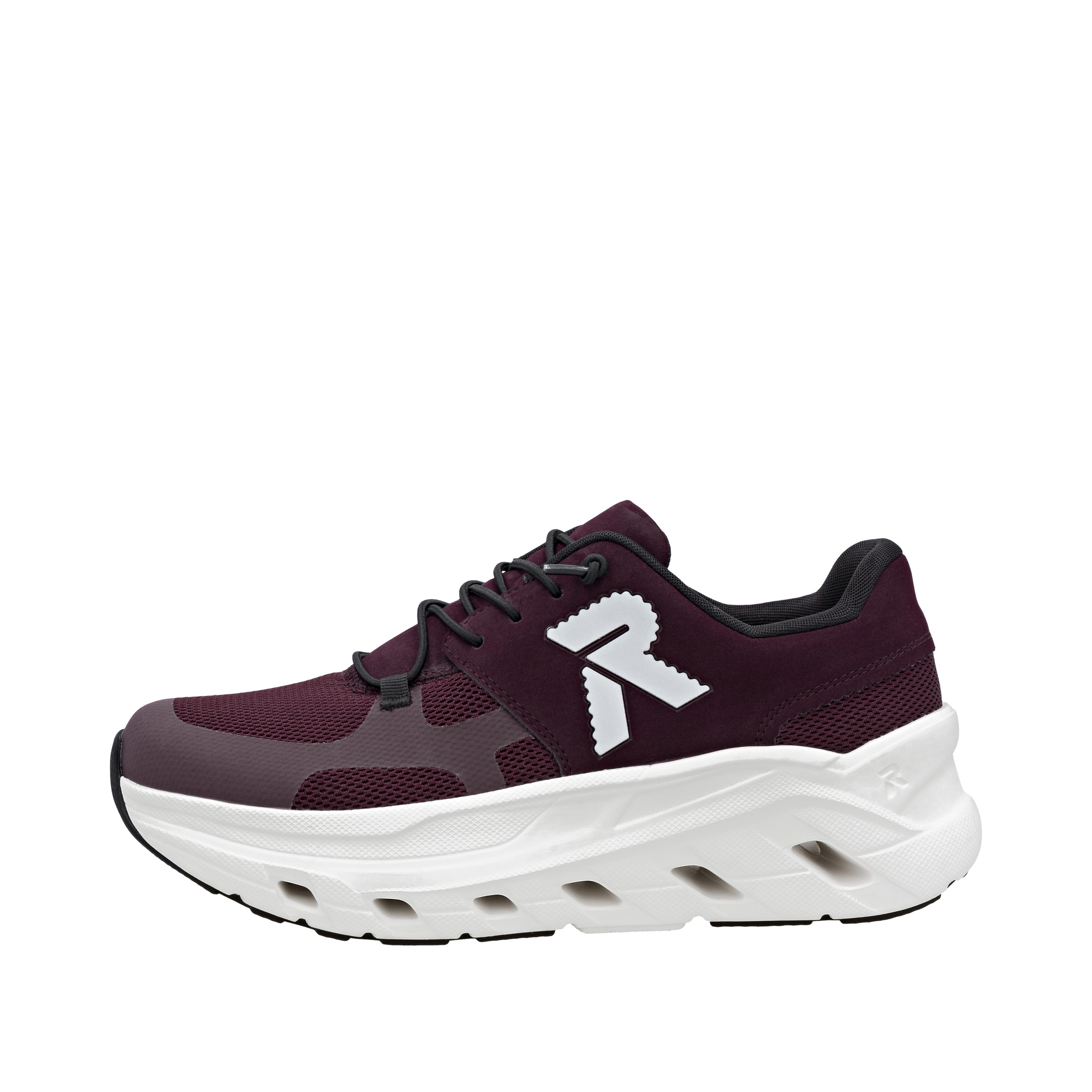 RIEKER Sport Plateausneaker, Slip-on Sneaker, Halbschuh, Freizeitsneaker mit MemoSoft-Innensohle