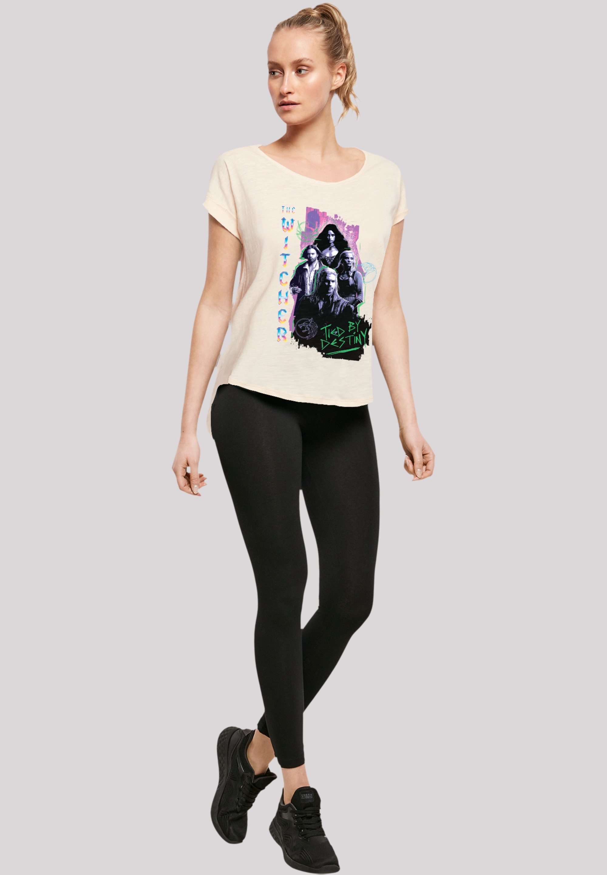 F4NT4STIC T-Shirt »The Witcher Tied By Destiny Netflix TV Series«, Premium Qualität