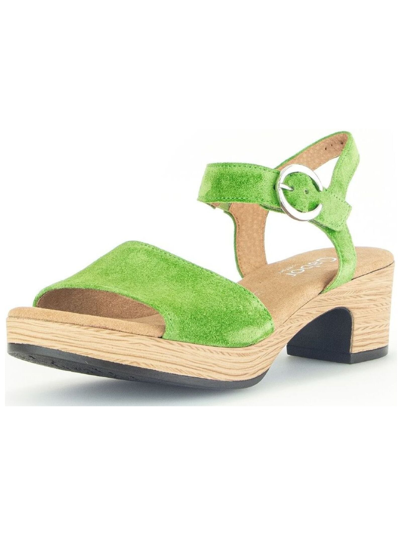 Gabor Comfort Riemchensandale "Gabor Comfort Sandalen Veloursleder" günstig online kaufen