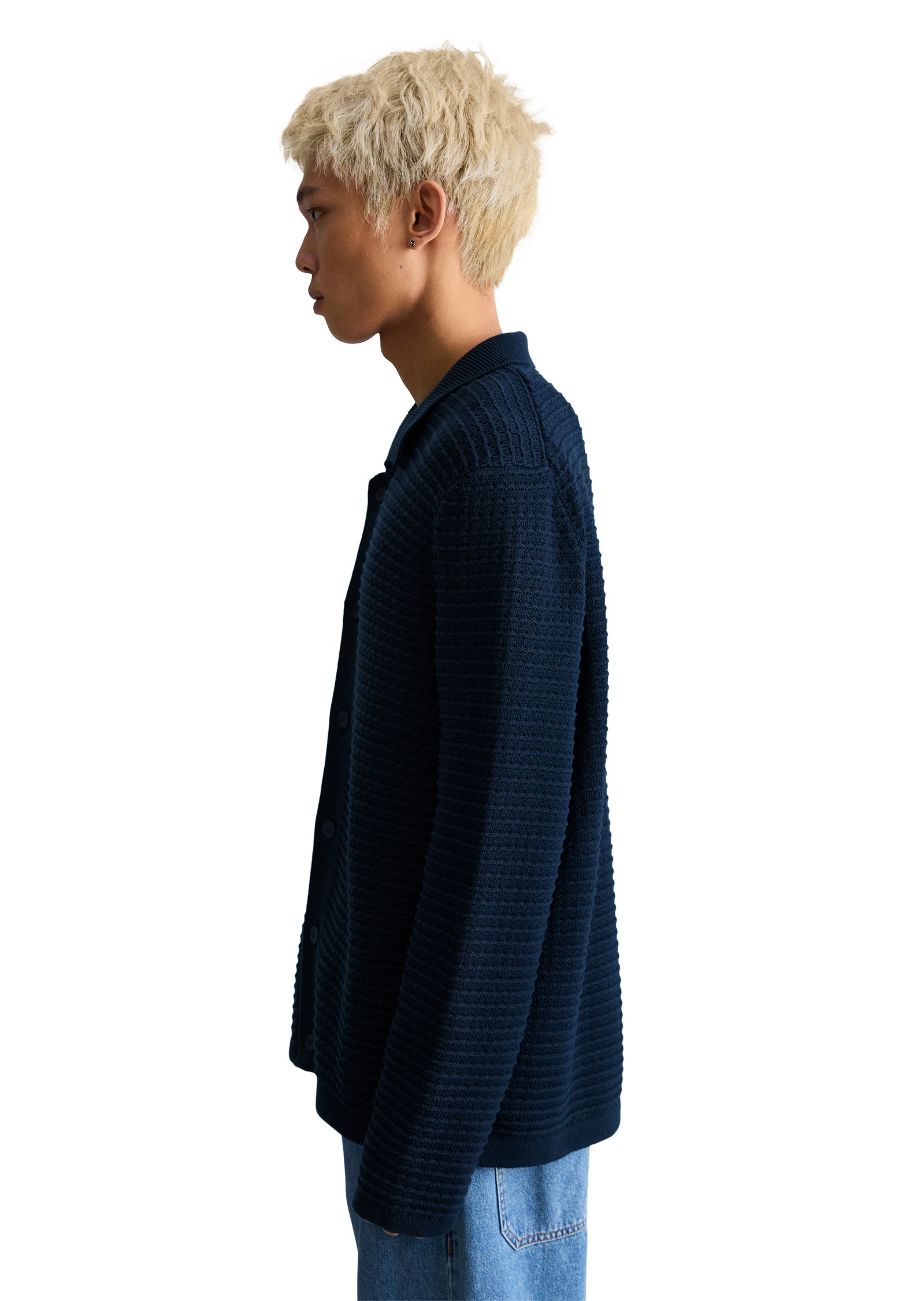 Marc OPolo DENIM Cardigan "mit markanter Struktur" günstig online kaufen