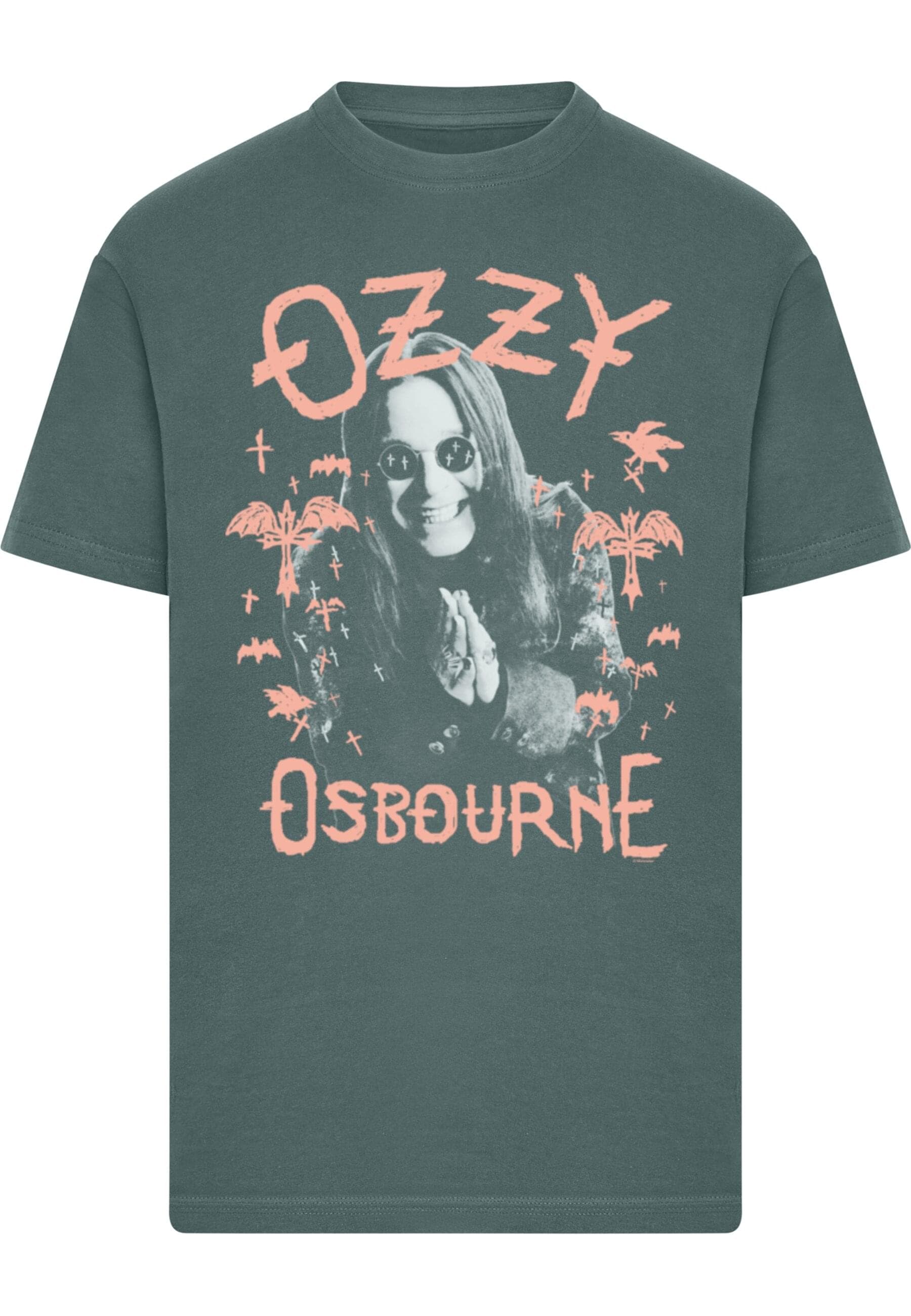 Merchcode T-Shirt "Merchcode Ozzy Osbourne - Pink Bat T-Shirt", (1 tlg.) günstig online kaufen